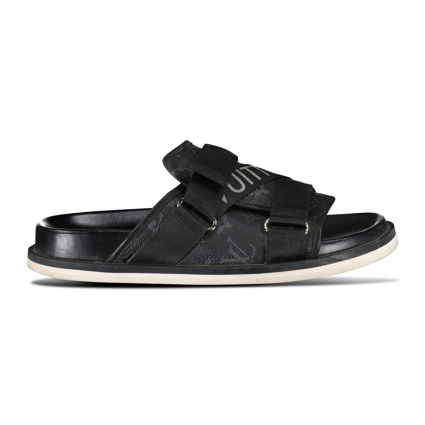LOUIS VUITTON MONOGRAM HONOLULU MULE SANDALS - UK 8 (Fit 9)
