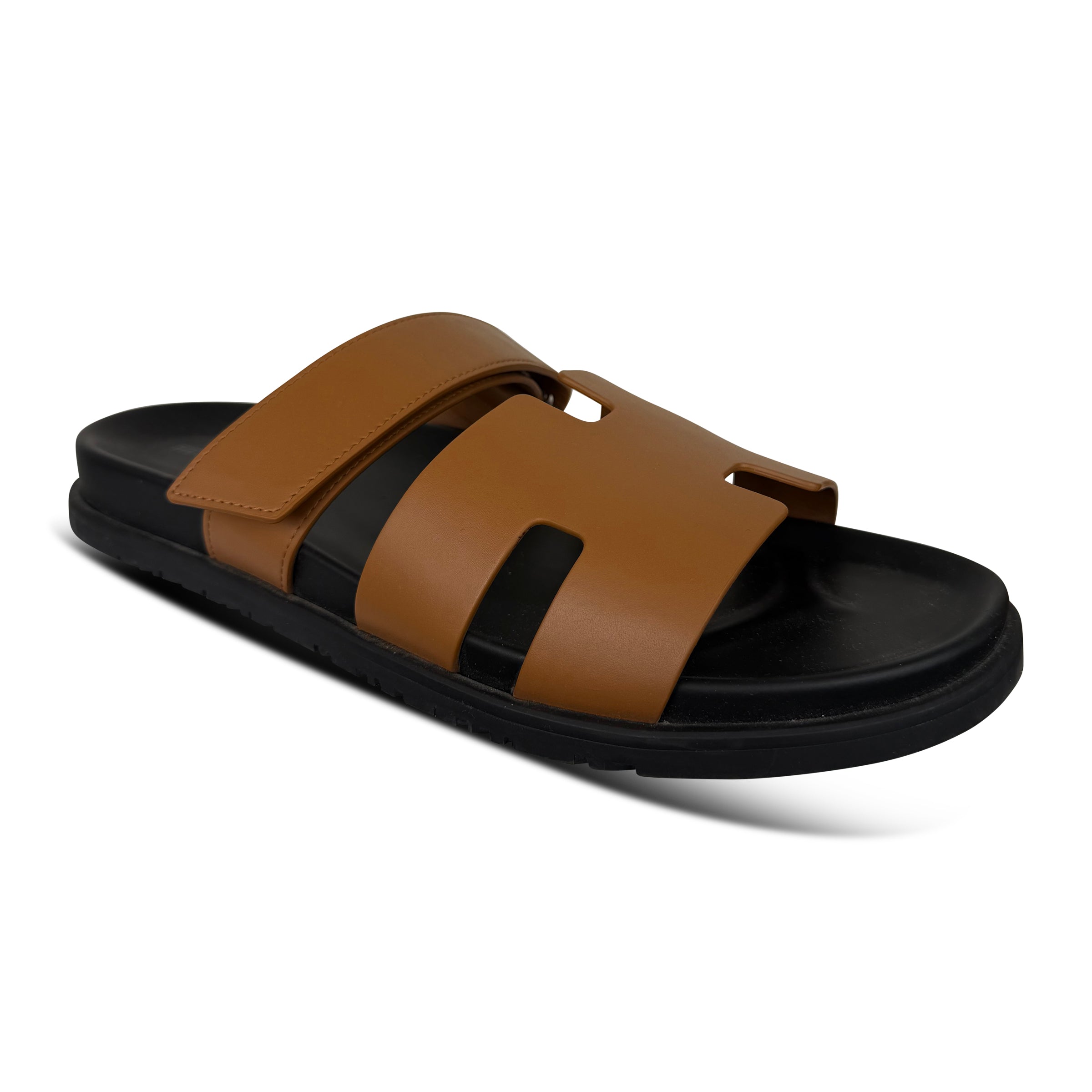 HERMES CHYPRE SANDALS TAN - UK 9 (Fits 8.5)