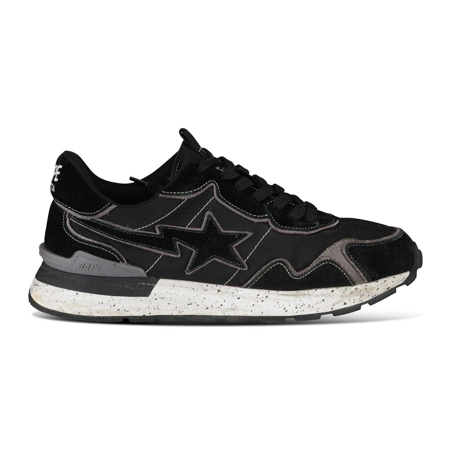 BAPE ROADSTA TRAINER BLACK - UK 9 (43) - Affluent ArchivesUsed HIGH END DESIGNER CLOTHING
