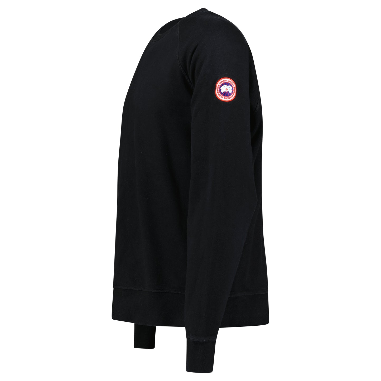 CANADA GOOSE BLACK LOGO SWEATSHIRT - LARGE - Affluent ArchivesUsed HIGH END DESIGNER CLOTHING