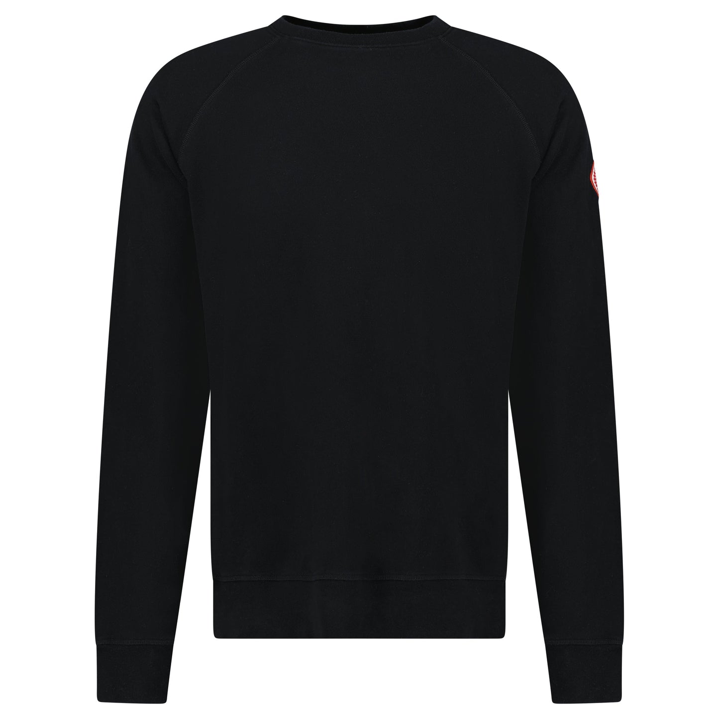 CANADA GOOSE BLACK LOGO SWEATSHIRT - LARGE - Affluent ArchivesUsed HIGH END DESIGNER CLOTHING