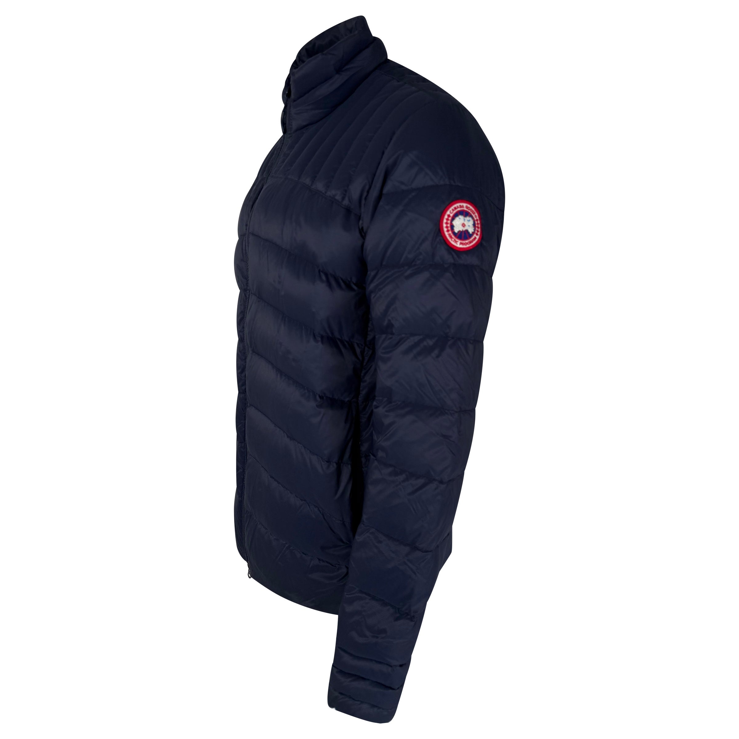 CANADA GOOSE NAVY QUILTED JACKET - XL - Affluent ArchivesUsed HIGH END DESIGNER CLOTHING