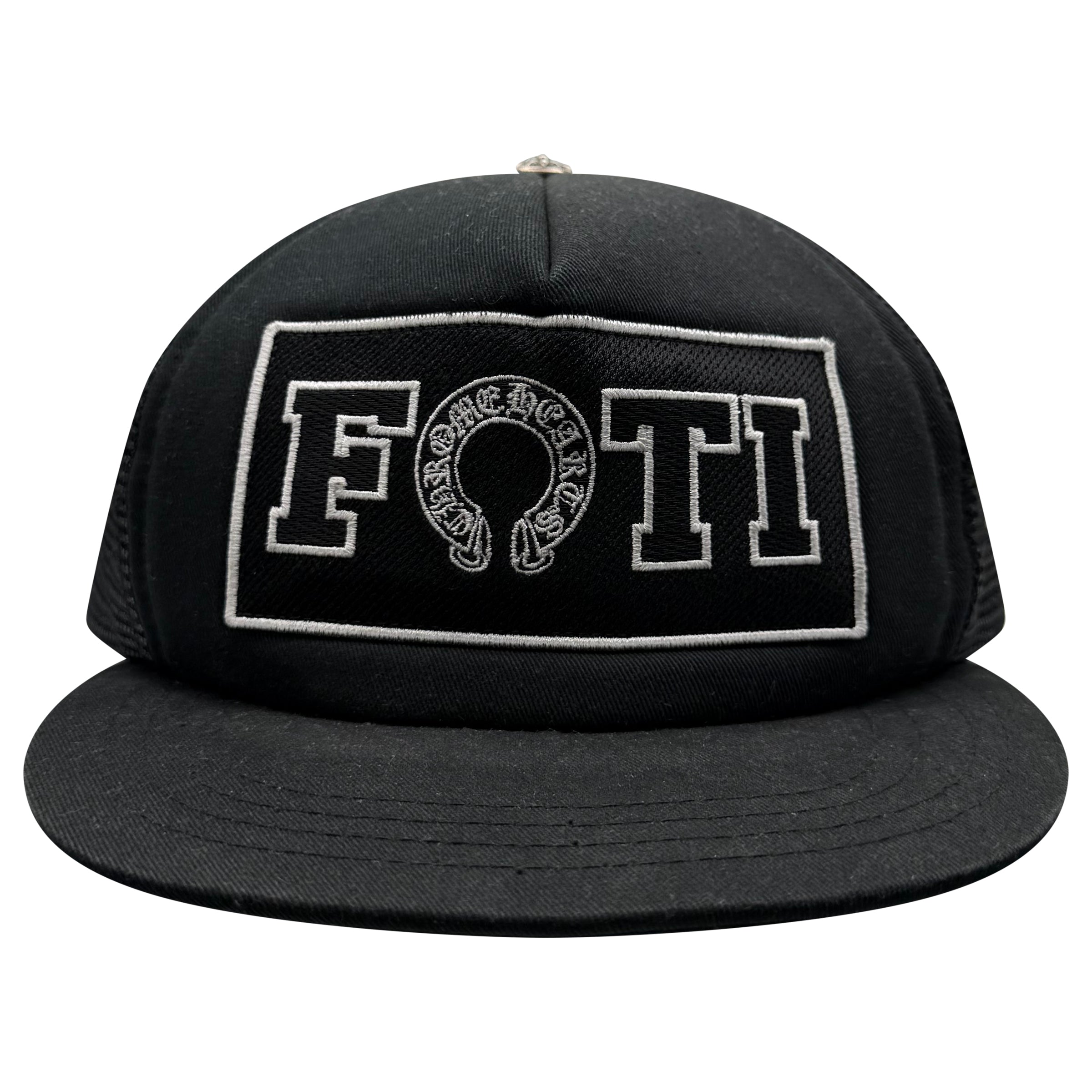 CHROME HEARTS BLACK HAT - Affluent ArchivesUsed HIGH END DESIGNER CLOTHING