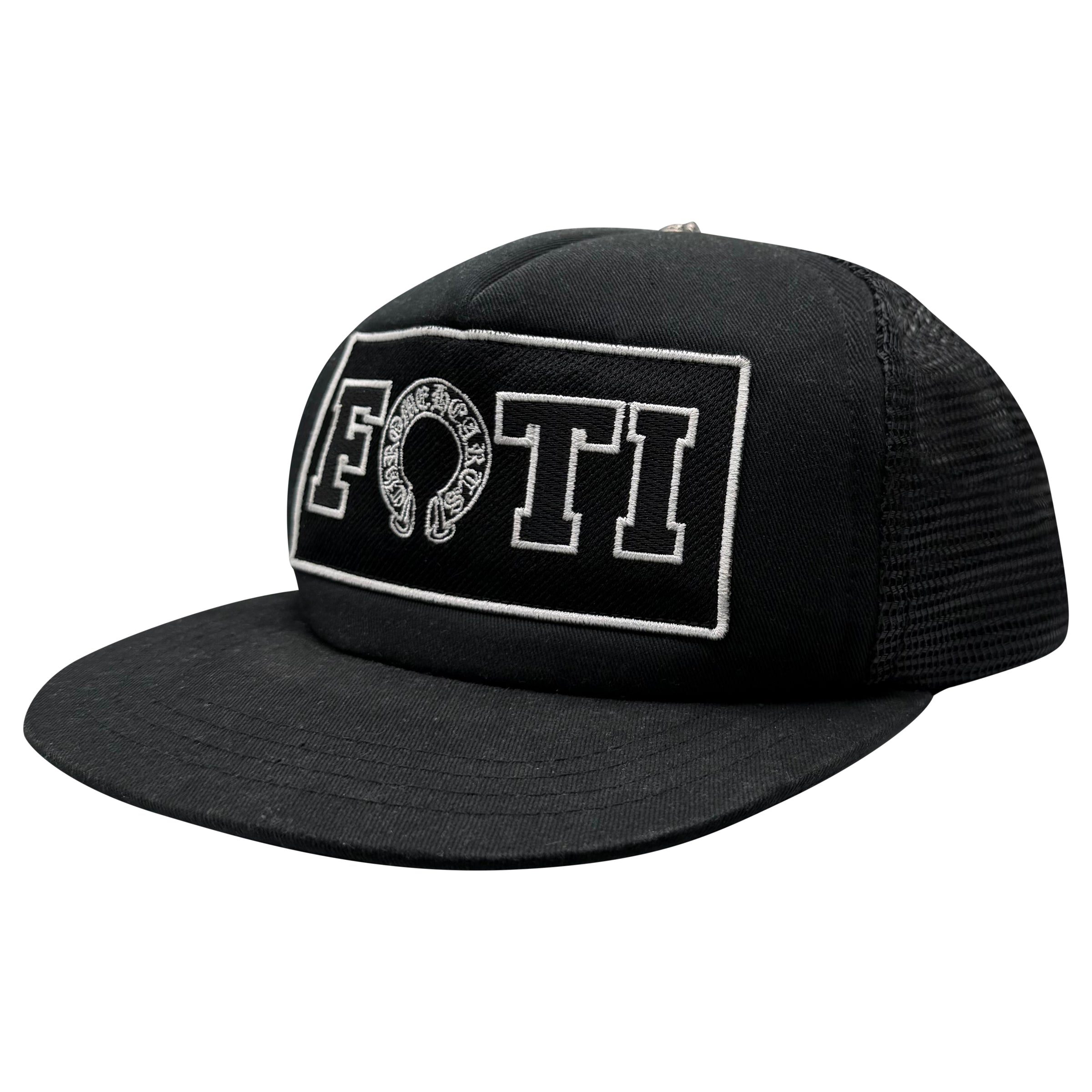 CHROME HEARTS BLACK HAT - Affluent ArchivesUsed HIGH END DESIGNER CLOTHING
