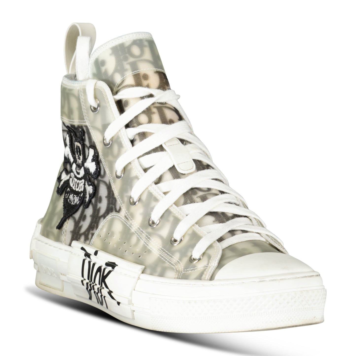 DIOR B23 X SEAN STUSSY HIGH TOP TRAINERS - UK 7 (41) - Affluent ArchivesUsed HIGH END DESIGNER CLOTHING