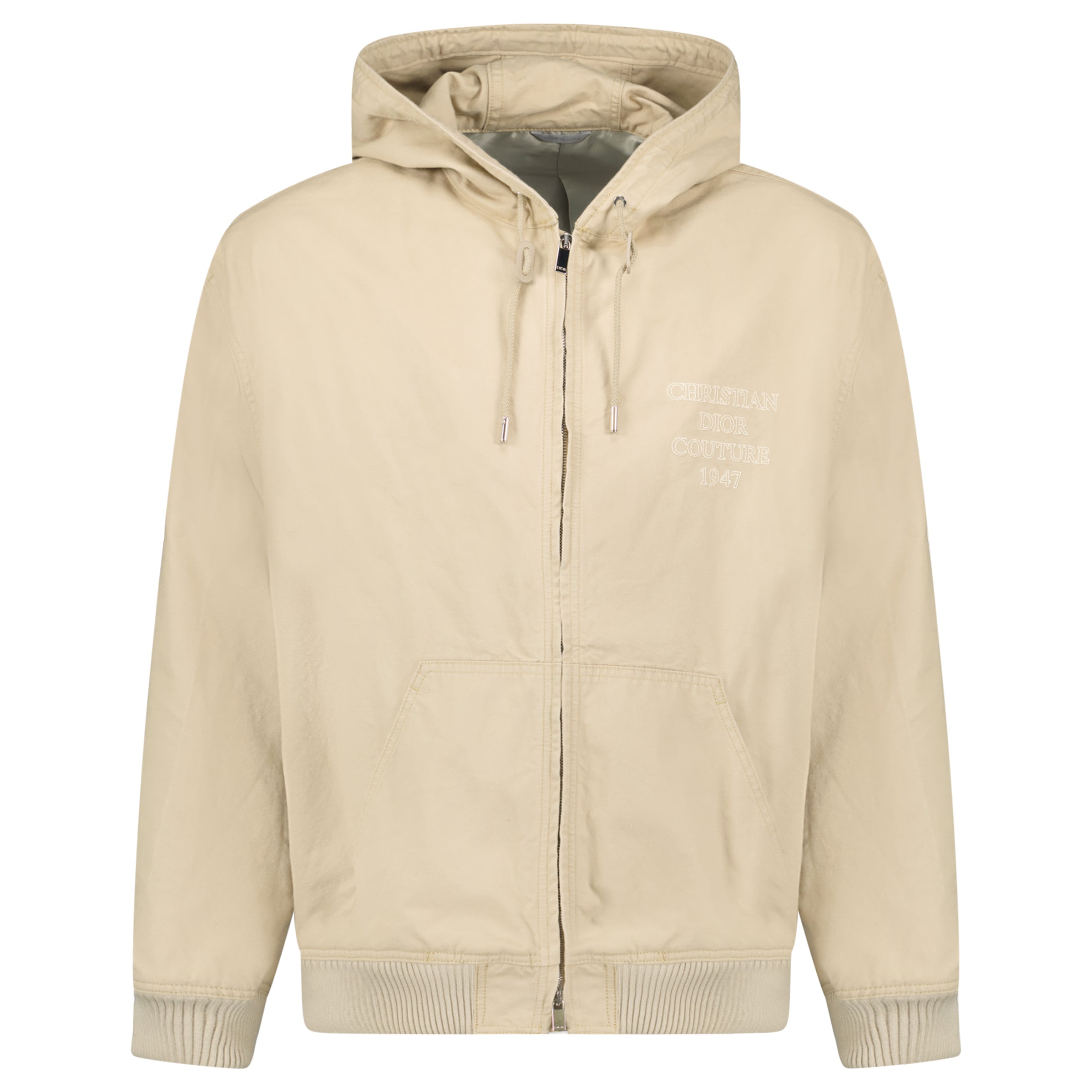 DIOR CHRISTIAN DIOR COUTURE BEIGE JACKET - 52 (XL) - Affluent ArchivesUsed HIGH END DESIGNER CLOTHING