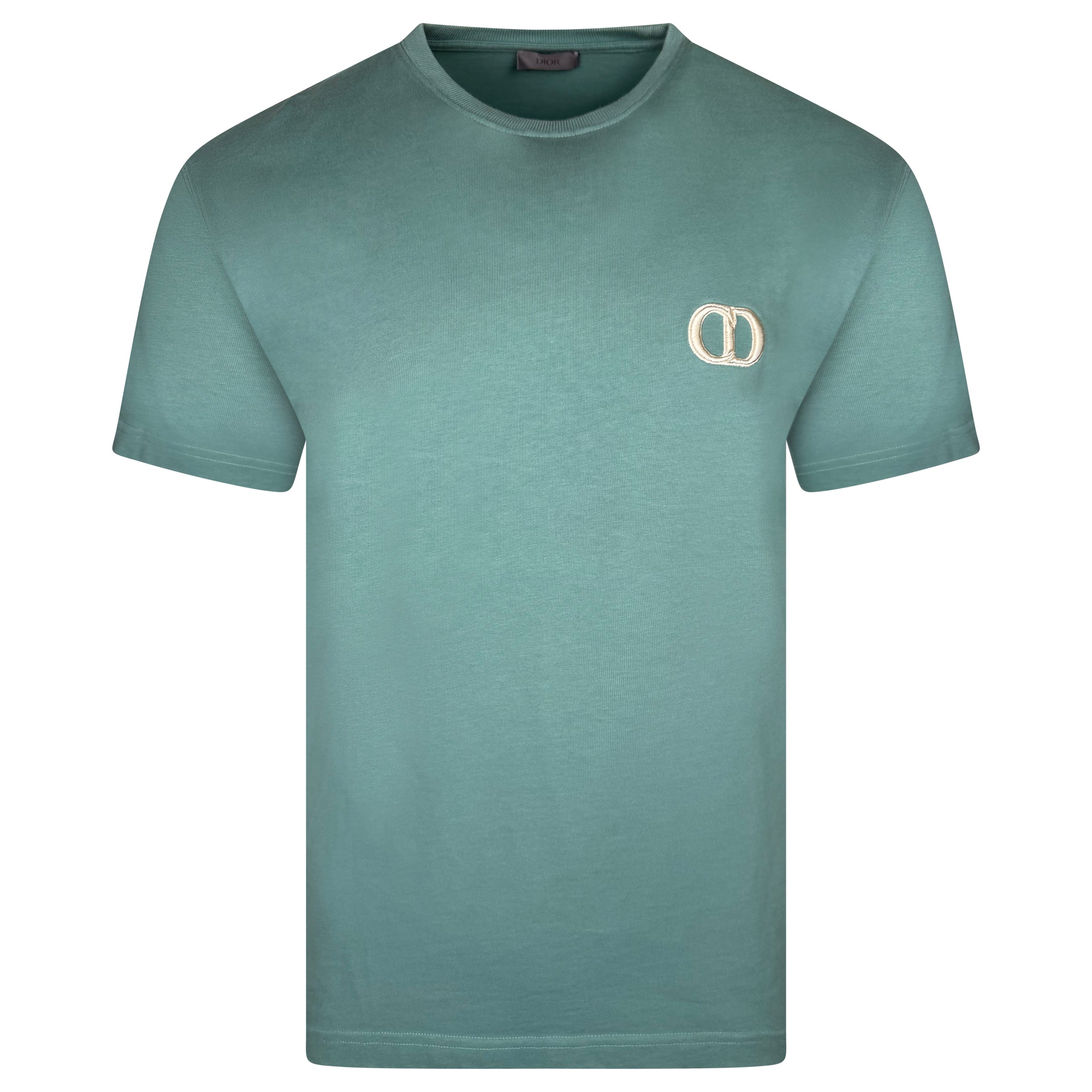 DIOR ICON T SHIRT TURQOISE - MEDIUM - Affluent ArchivesUsed HIGH END DESIGNER CLOTHING