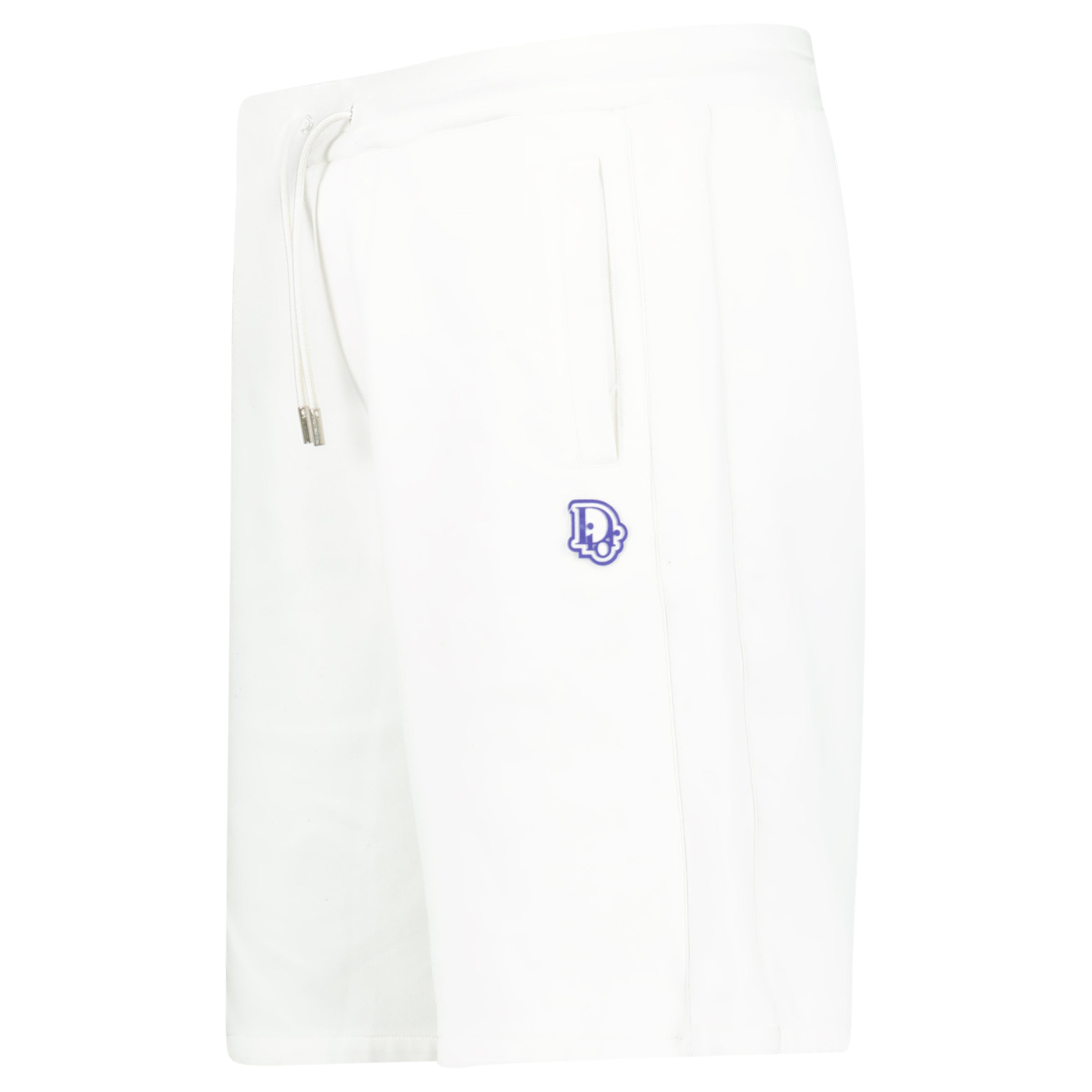 DIOR LOGO WHITE TRACK SHORTS - XL (Fit L) 34 - 36 - Affluent ArchivesUsed HIGH END DESIGNER CLOTHING