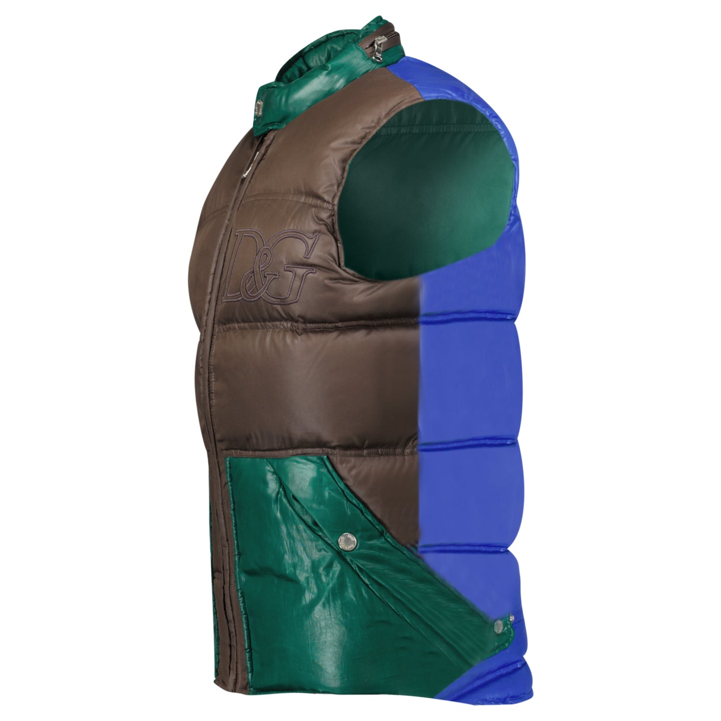 DOLCE AND GABBANA PADDED DOWN GILET - MEDIUM - Affluent ArchivesUsed HIGH END DESIGNER CLOTHING