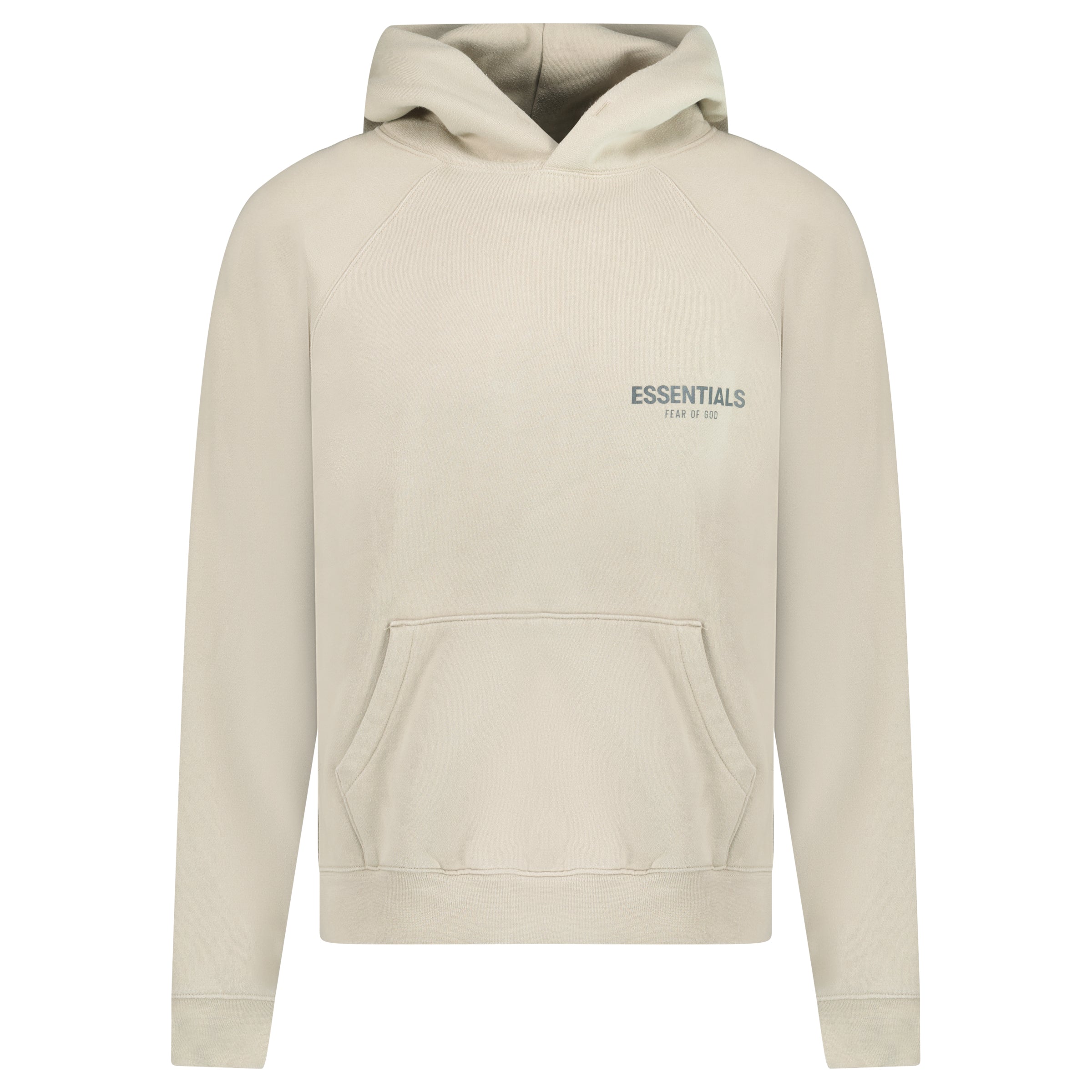 ESSENTIALS FEAR OF GOD HOODIE BEIGE - SMALL (Fits Large) - Affluent ArchivesUsed HIGH END DESIGNER CLOTHING