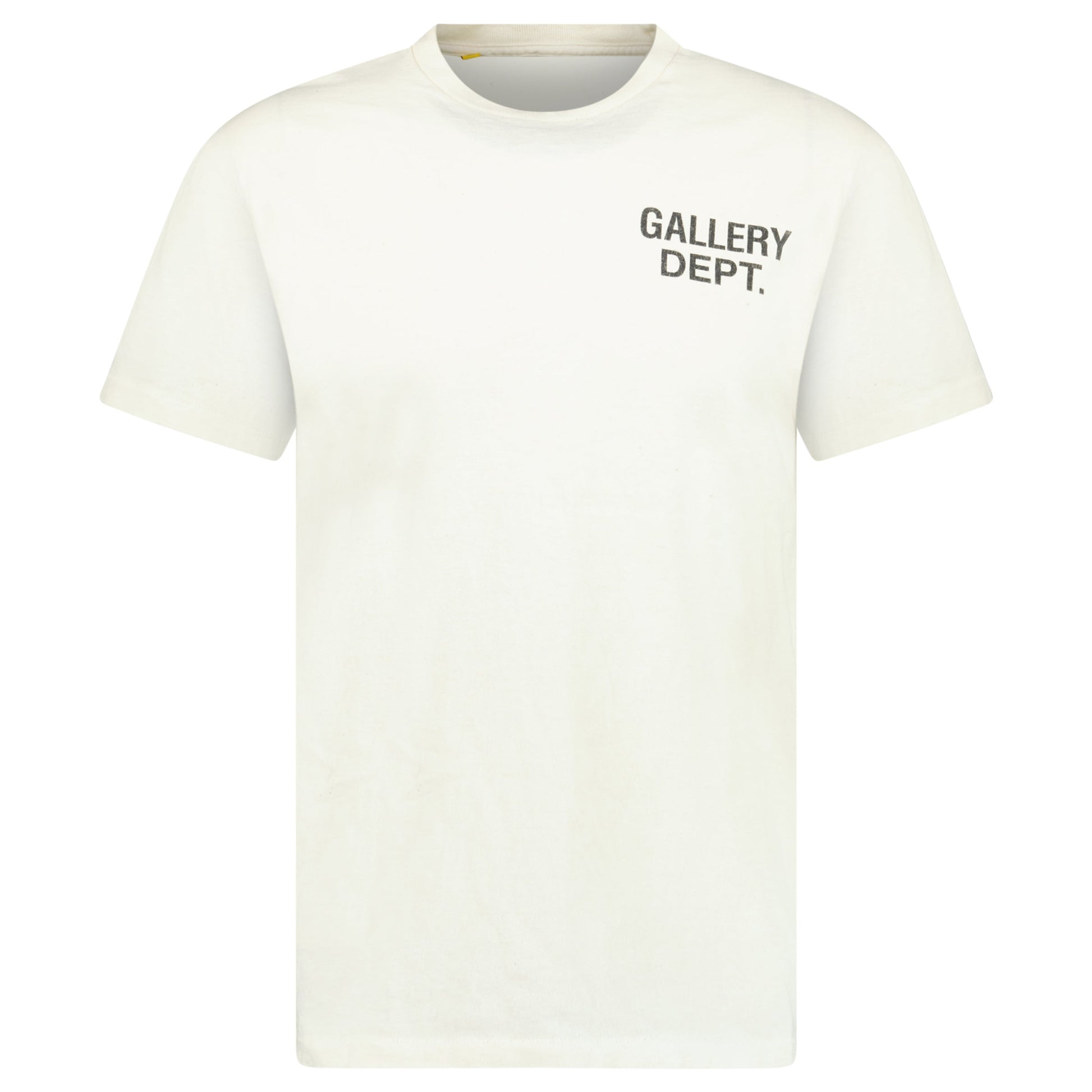 GALLERY DEPT BEIGE T SHIRT - LARGE (Fits S/M) - Affluent ArchivesUsed HIGH END DESIGNER CLOTHING