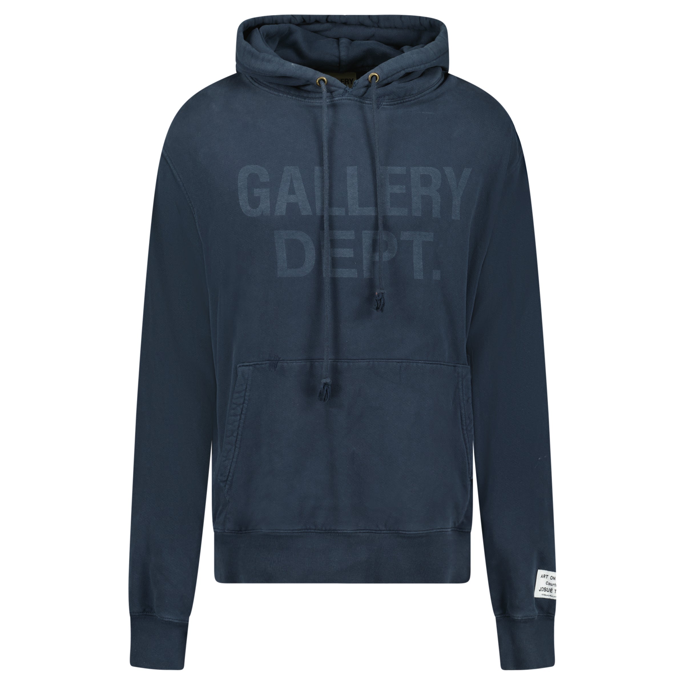 GALLERY DEPT HOODIE NAVY - XL - Affluent ArchivesUsed HIGH END DESIGNER CLOTHING
