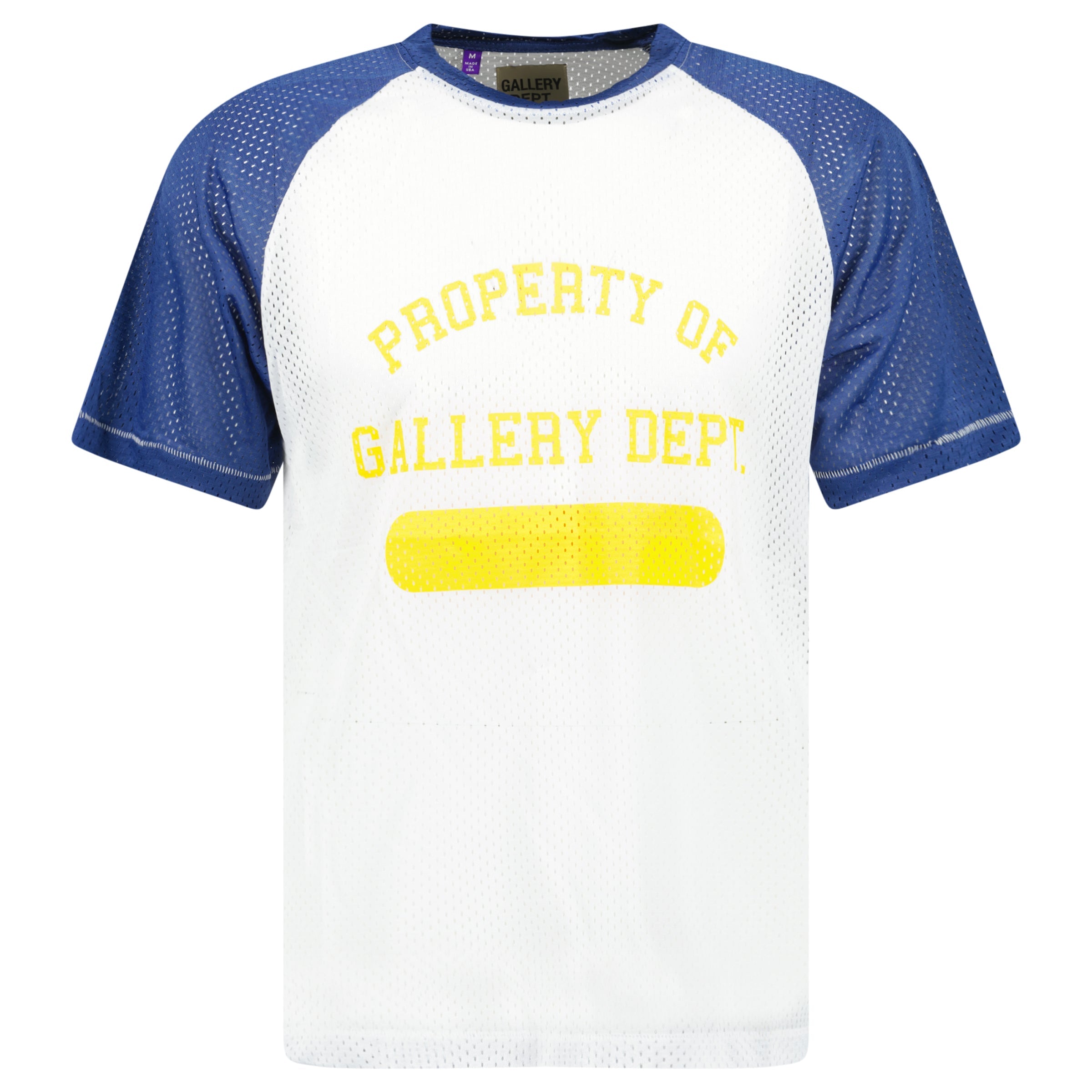 GALLERY DEPT WHITE NET T SHIRT - M (Fits S) NEW - Affluent ArchivesUsed HIGH END DESIGNER CLOTHING
