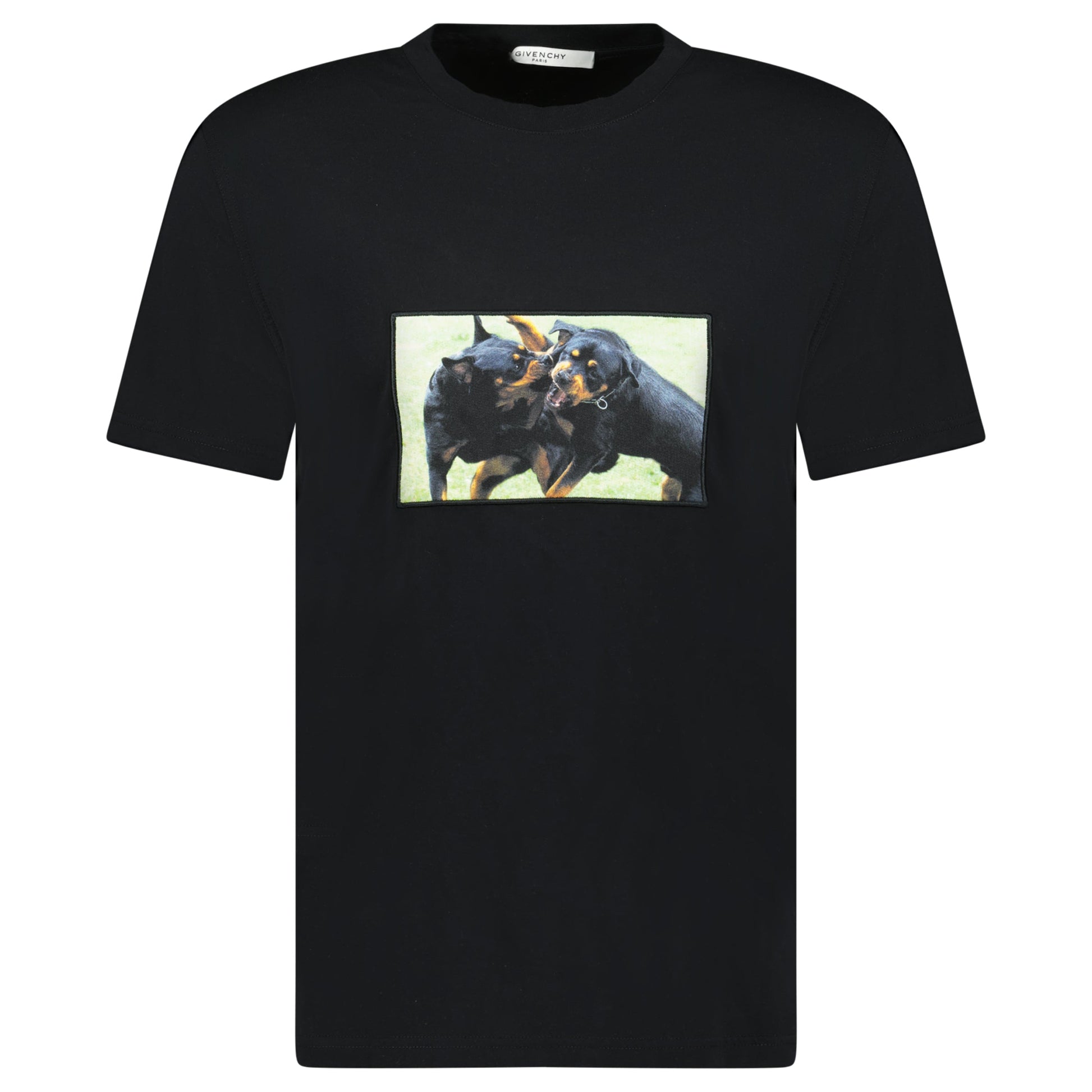 GIVENCHY ROTTWEILER BLACK T SHIRT - LARGE (NEW WITH TAGS) - Affluent ArchivesUsed HIGH END DESIGNER CLOTHING