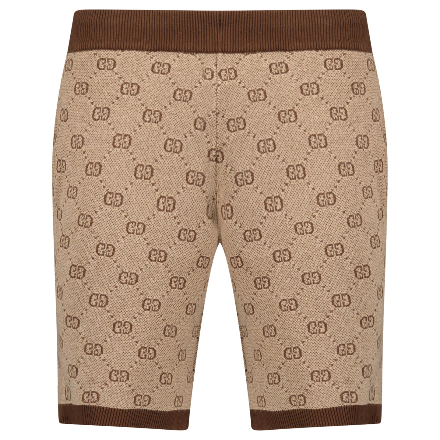 GUCCI MONOGRAM BEIGE SHORTS - MEDIUM - Affluent ArchivesUsed HIGH END DESIGNER CLOTHING