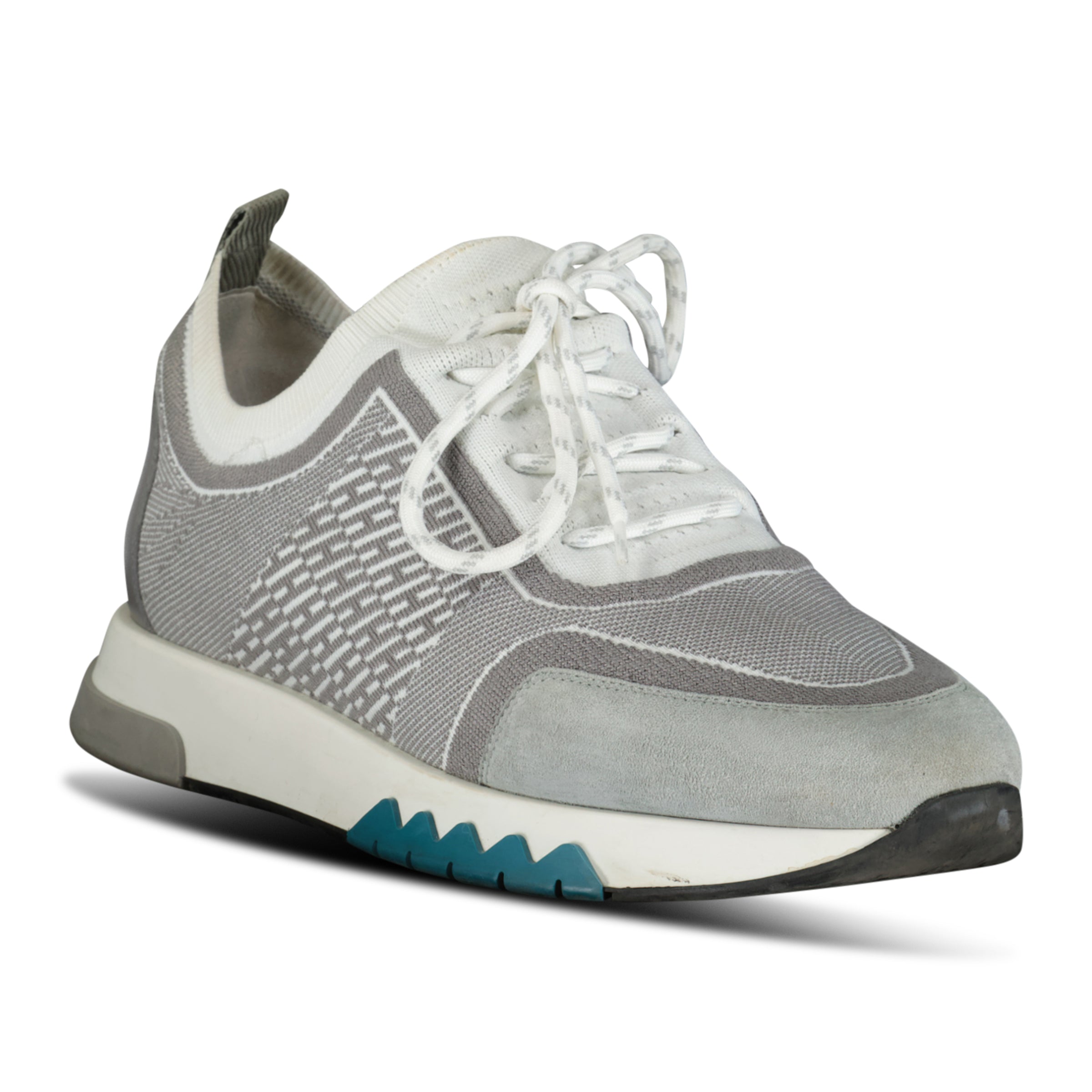 HERMES ADDICT TRAINERS GREY - UK 6.5 (Fit 7) - affluentarchivesUsed HIGH END DESIGNER CLOTHING