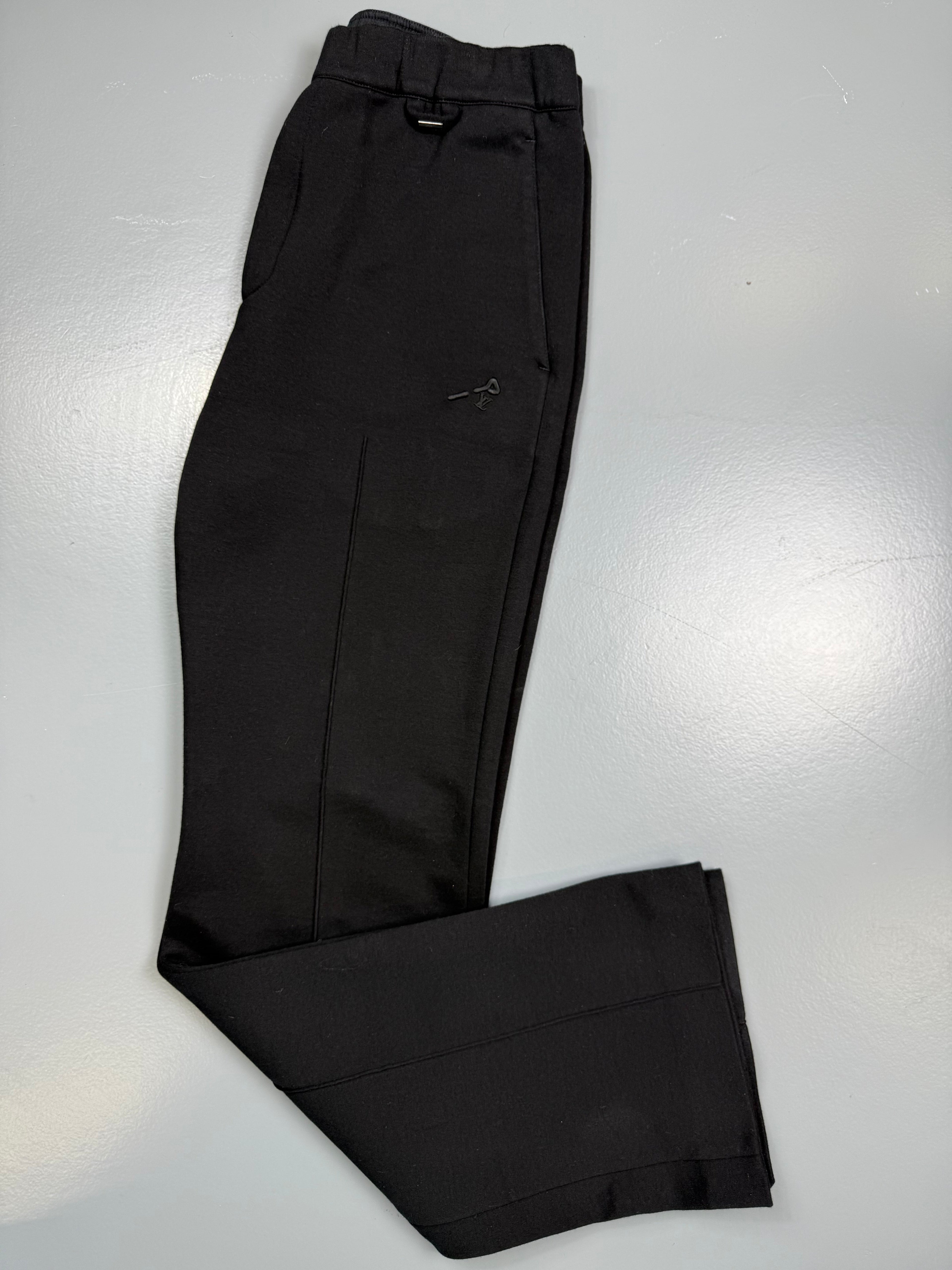 LOUIS VUITON BLACKK TRACK PANT TROUSER - 32W/33L - Affluent ArchivesUsed HIGH END DESIGNER CLOTHING