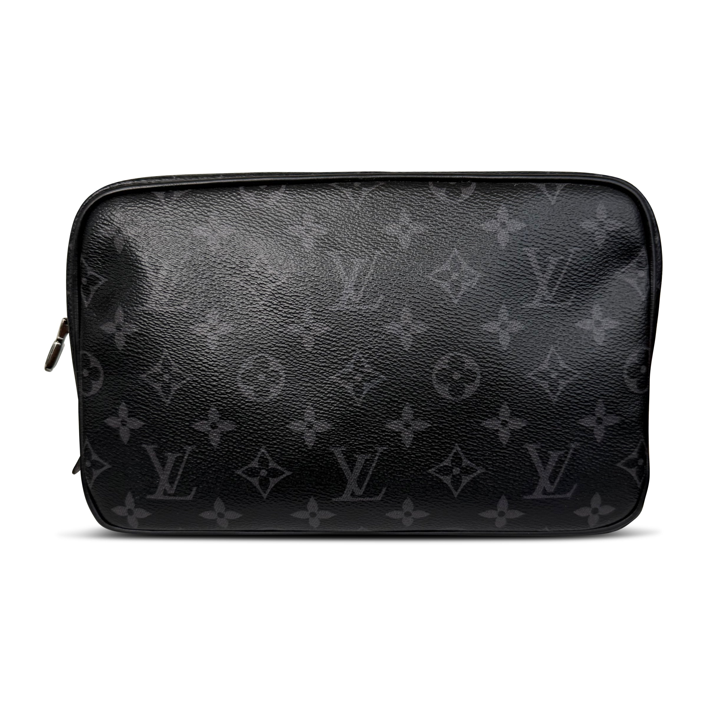 LOUIS VUITTON MONOGRAM ECLIPSE TOILETRY GM - Affluent ArchivesUsed HIGH END DESIGNER CLOTHING