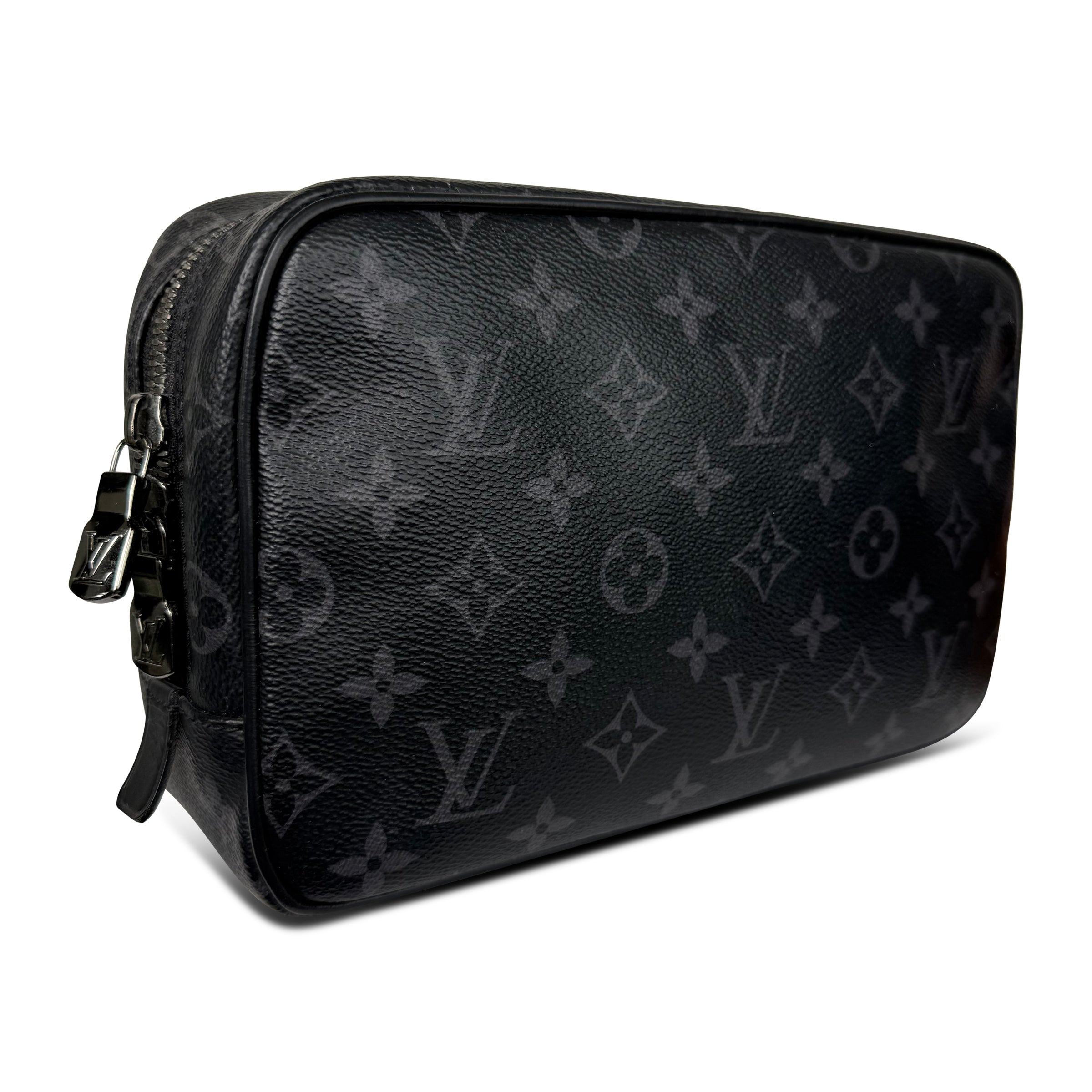 LOUIS VUITTON MONOGRAM ECLIPSE TOILETRY GM - Affluent ArchivesUsed HIGH END DESIGNER CLOTHING