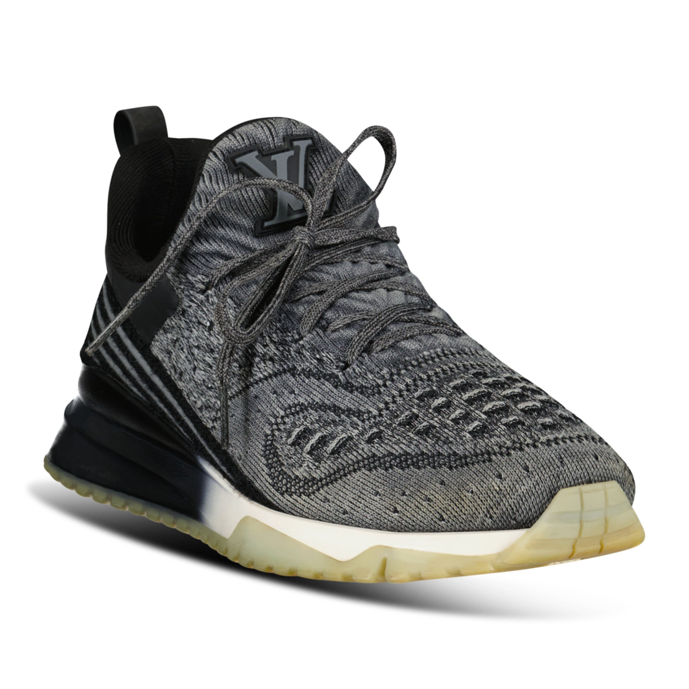 LOUIS VUITTON VNR TRAINER GREY - UK 6 (Fit 7) - Affluent ArchivesUsed HIGH END DESIGNER CLOTHING