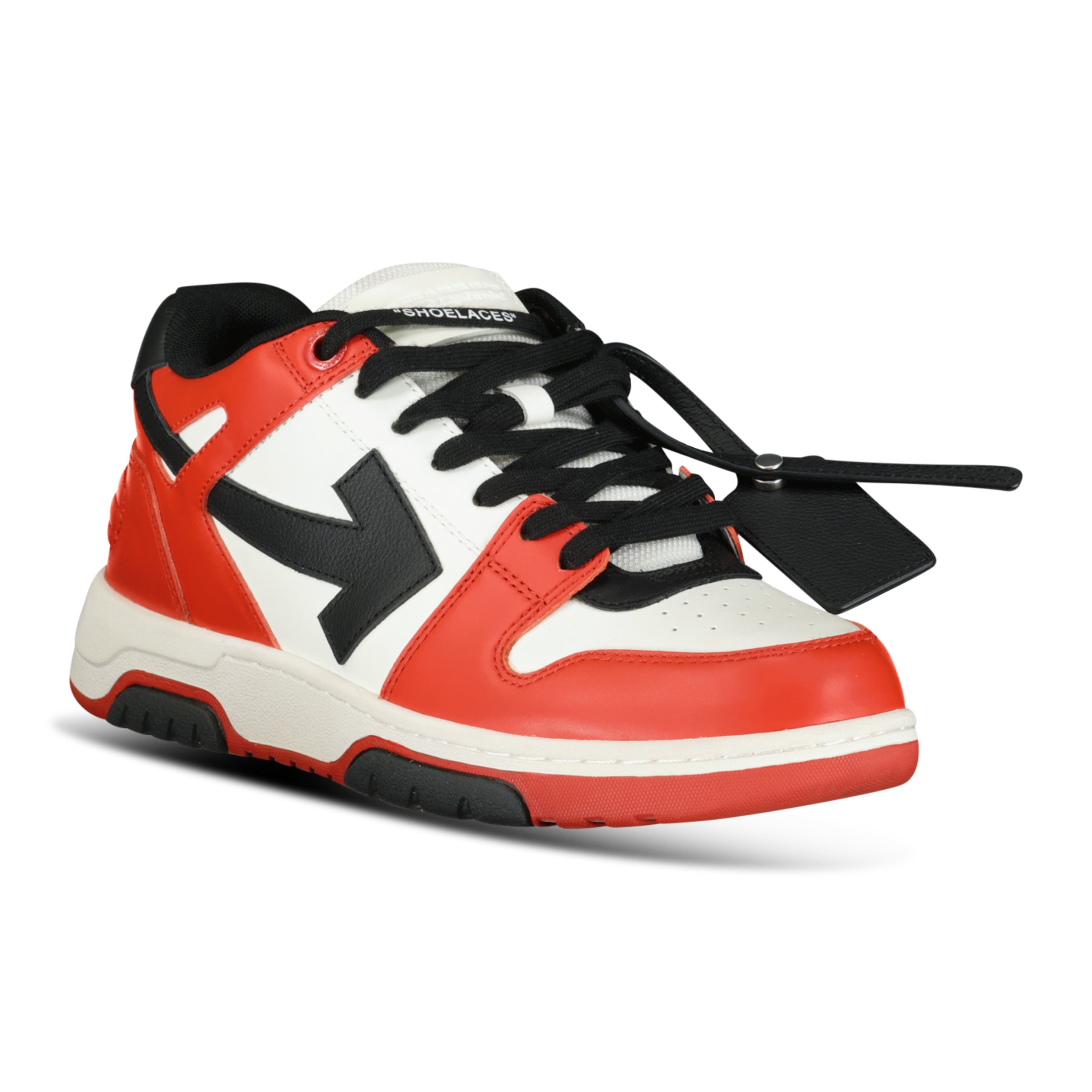 OFF WHITE OUT OF OFFICE TRAINER RED / WHITE - UK 8 (42) - Affluent ArchivesUsed HIGH END DESIGNER CLOTHING