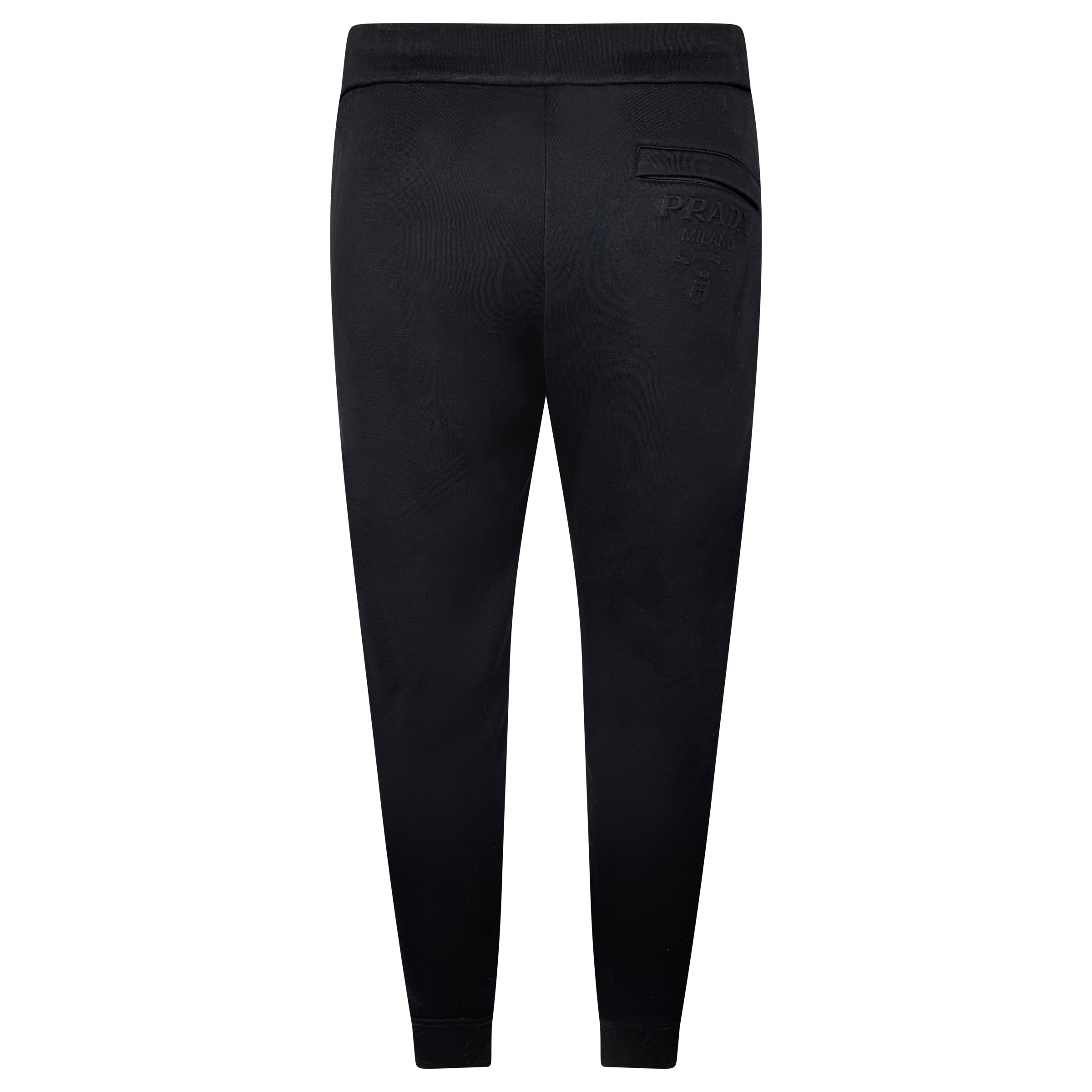 PRADA BLACK LOGO FULL TRACKSUIT - MEDIUM - Affluent ArchivesUsed HIGH END DESIGNER CLOTHING