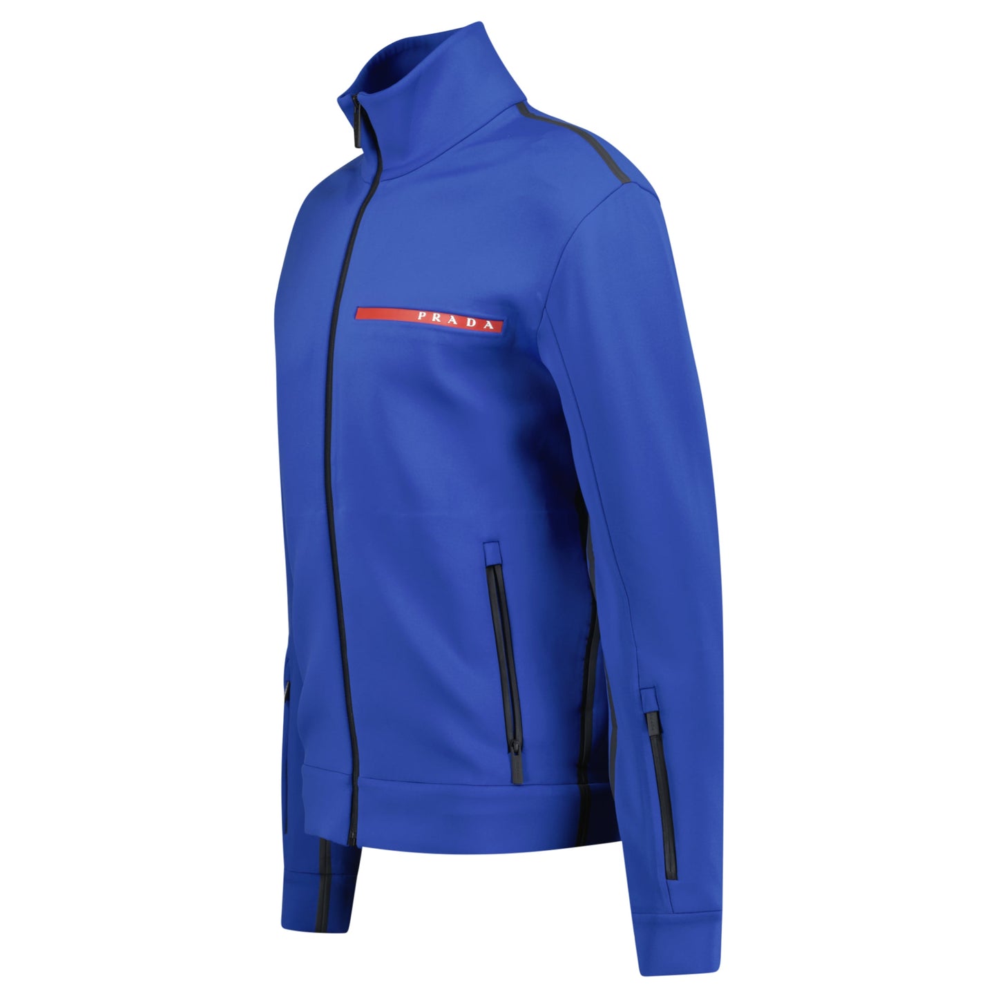 PRADA LINEA ROSSA TECH FABRIC JACKET BLUE - MEDIUM - Affluent ArchivesUsed HIGH END DESIGNER CLOTHING