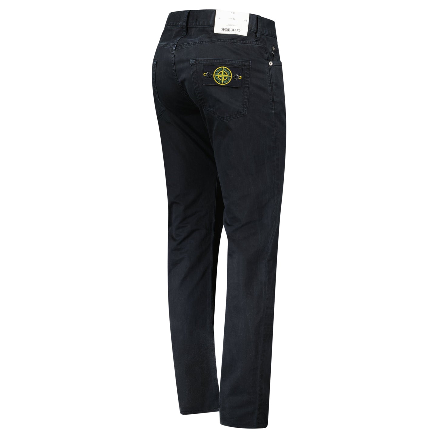 STONE ISLAND NAVY CHINO TROUSER - 34W/30L - Affluent ArchivesUsed HIGH END DESIGNER CLOTHING