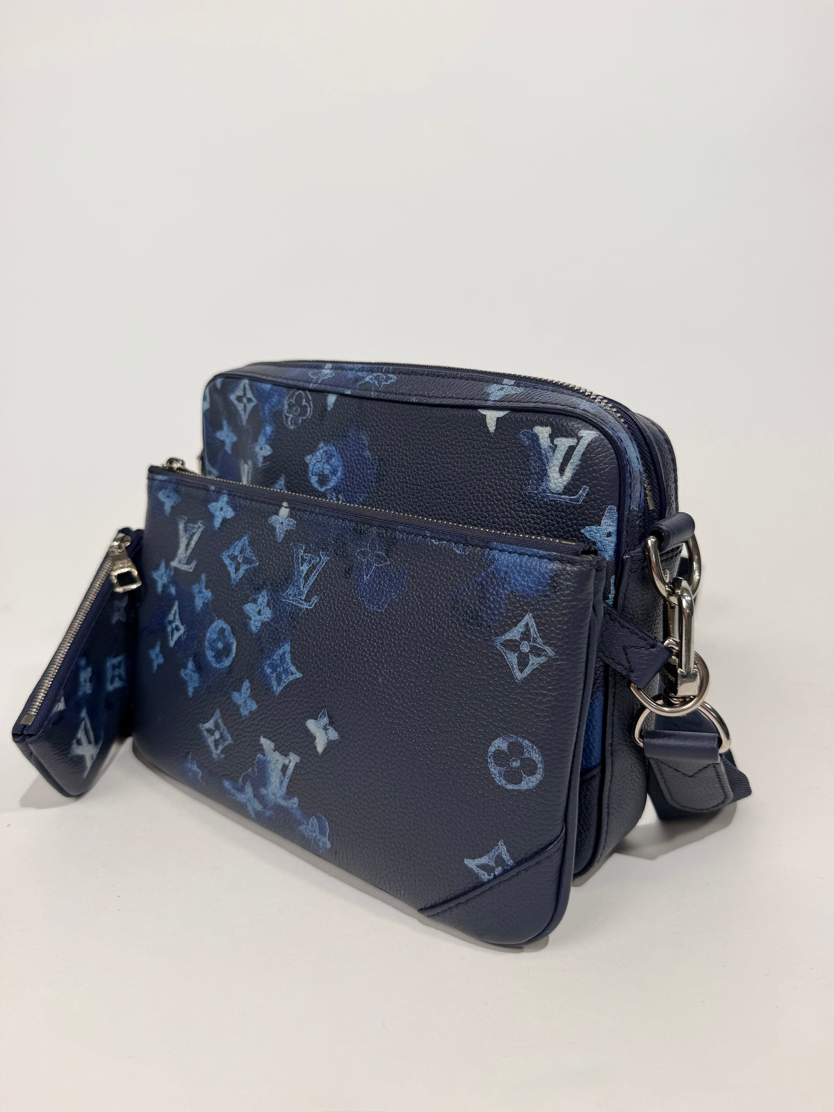 LOUIS VUITTON MONOGRAM INK WATER COLOUR TRIO MESSENGER BAG | PRE OWNED