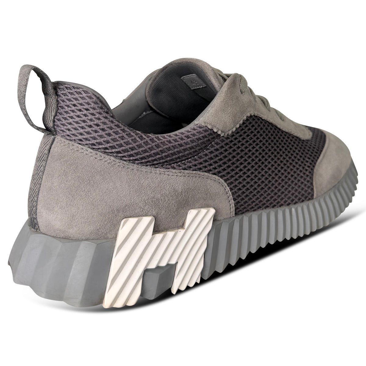 HERMES BOUNCING GREY TRAINER - UK 9 | PRE OWNED