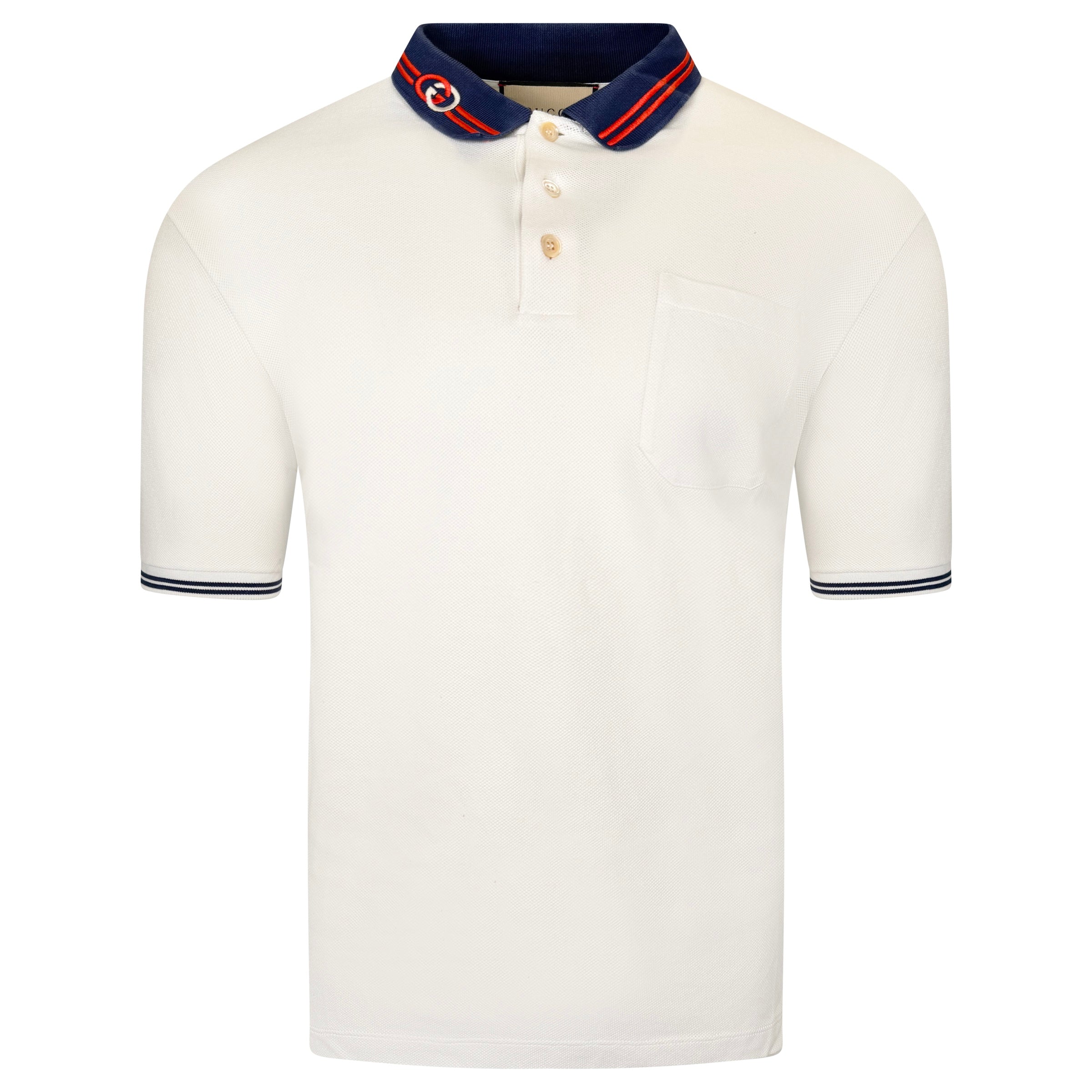 GUCCI POLO WHITE - MEDIUM
