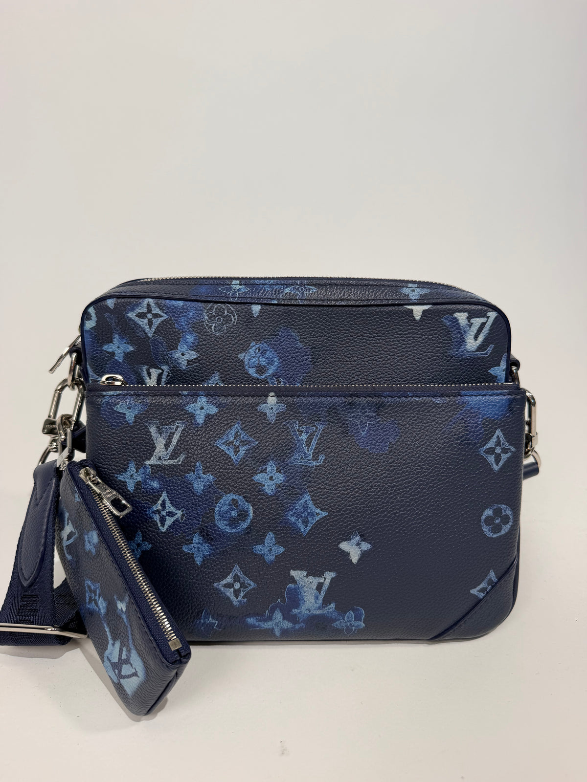 LOUIS VUITTON MONOGRAM INK WATER COLOUR TRIO MESSENGER BAG | PRE OWNED
