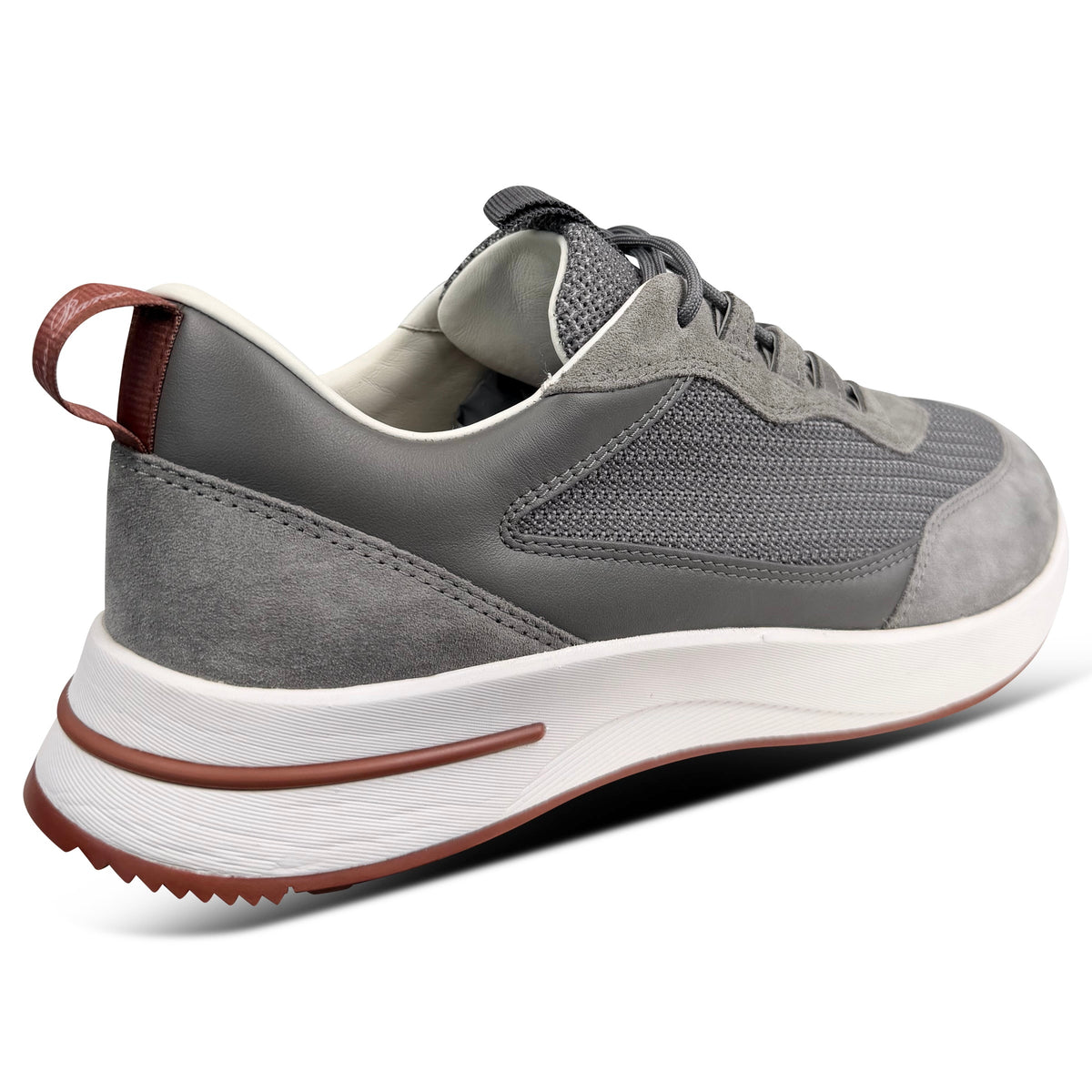 LORO PIANA WEEKEND WALK GREY TRAINER  - UK 9 (Fits 9.5) | PRE OWNED