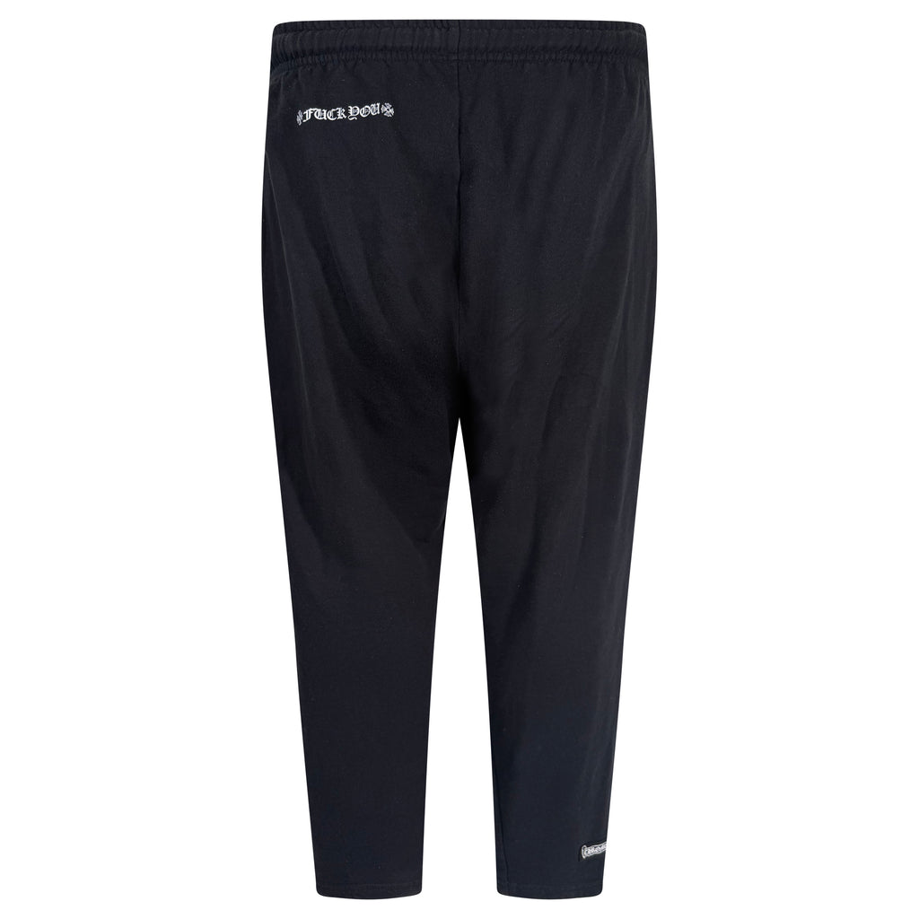 CHROME HEARTS BLACK LOOG TRACK PANTS - LARGE | PRE OWNED