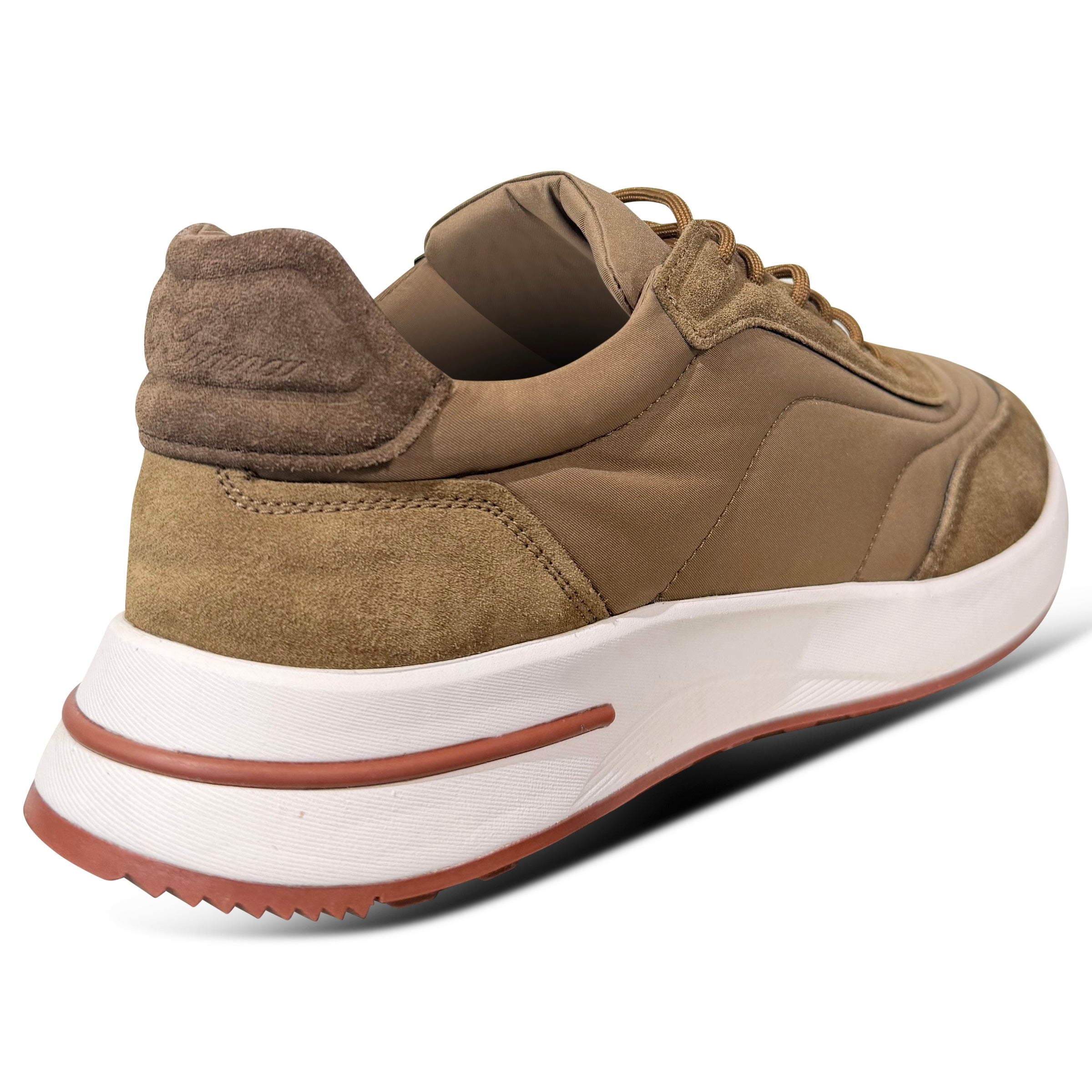 LORO PIANA WEEK END WALK BEIGE / BROWN - UK 8 (Fits 8.5) | PRE OWNED