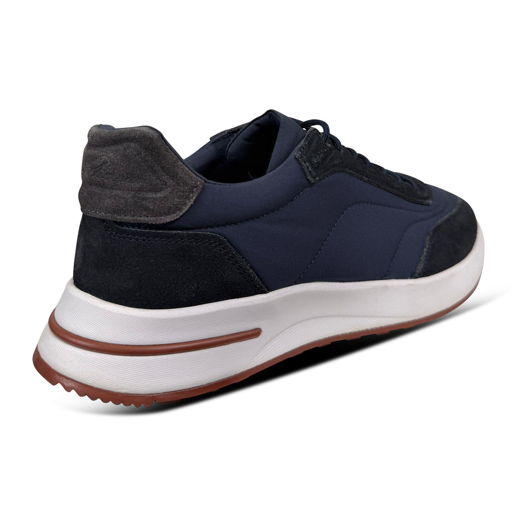 LORO PIANA WEEKEND WALK NAVY TRAINER  - UK 7 (Fits 7.5)