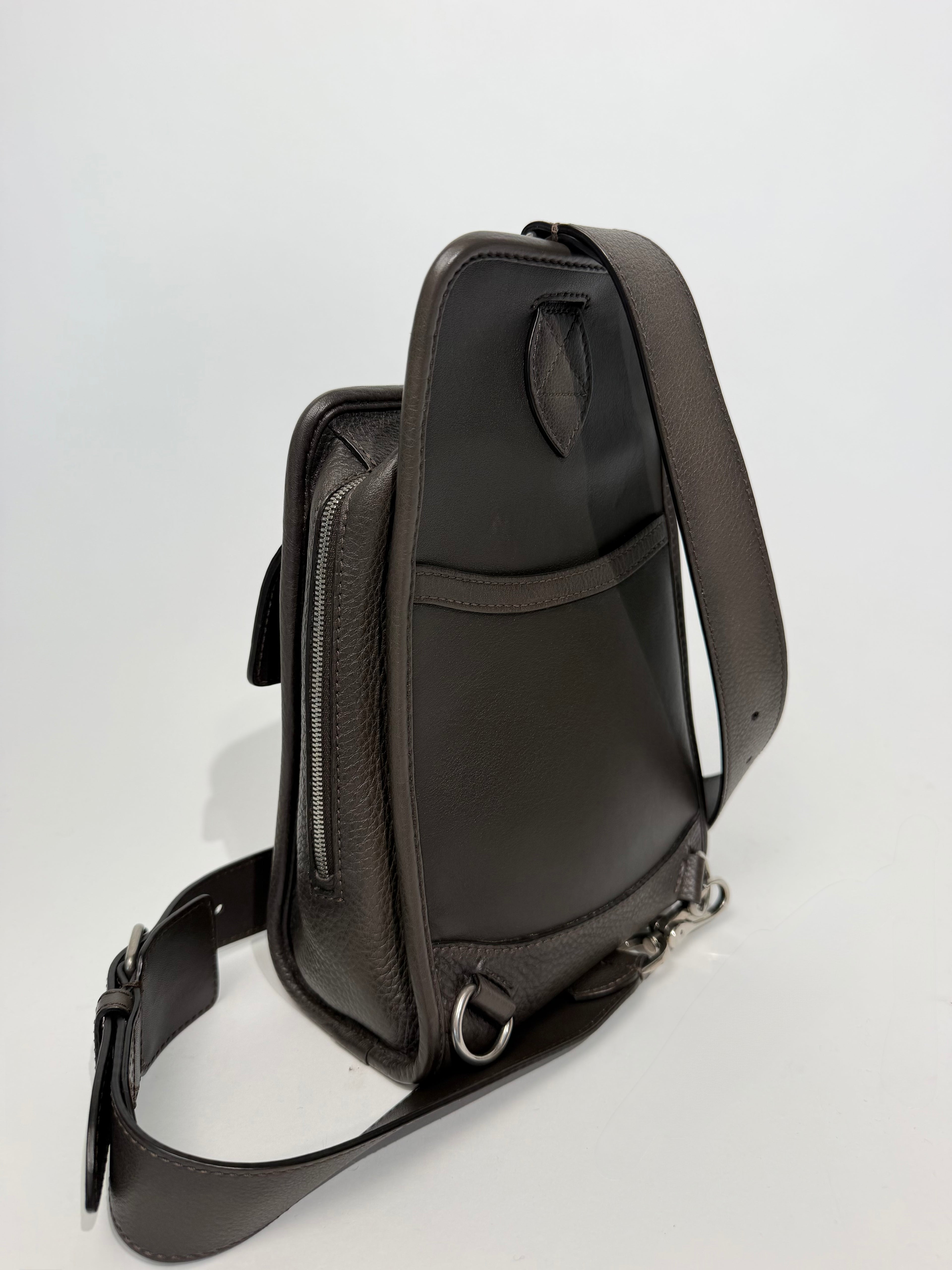 BERLUTI PERIPLE SLING BAG CALF LEATHER | PRE OWNED
