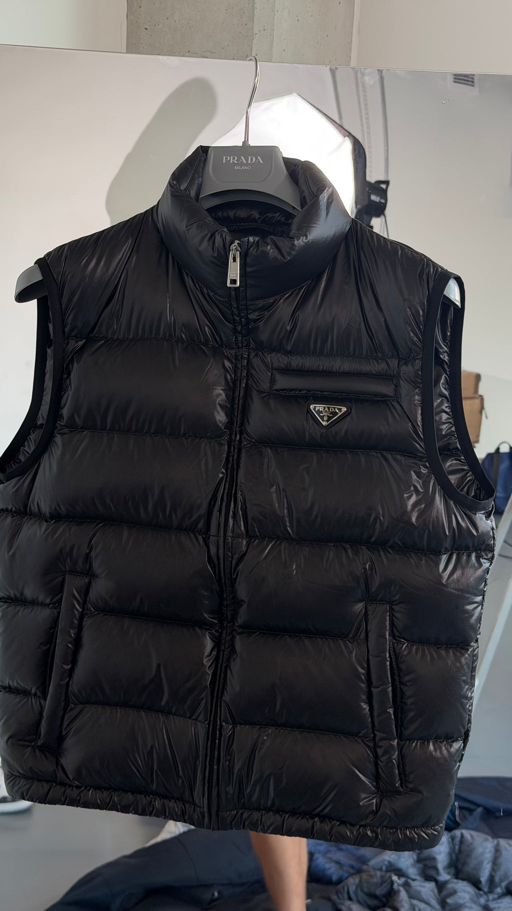 PRADA BLACK BADGE GILET - LARGE (Fits Medium) | PRE OWNED