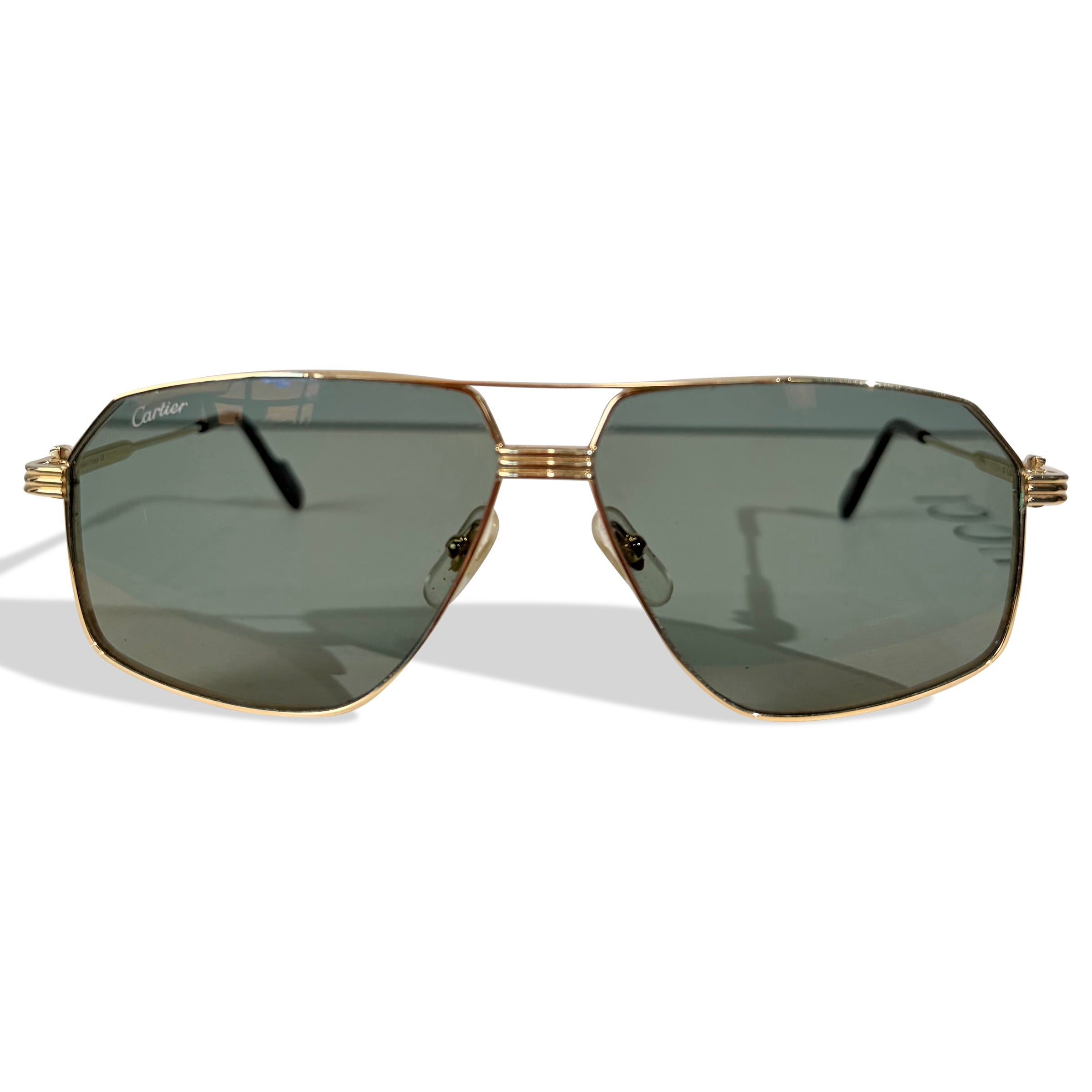 CARTIER GOLD SUNGLASSES | PRE OWNED