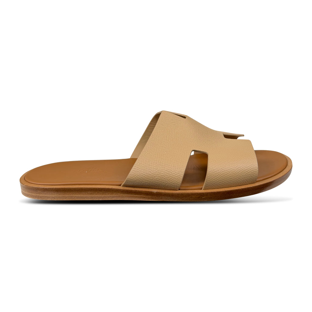 HERMES IZMIR SANDALS BEIGE - UK 10 (Fit 9)
