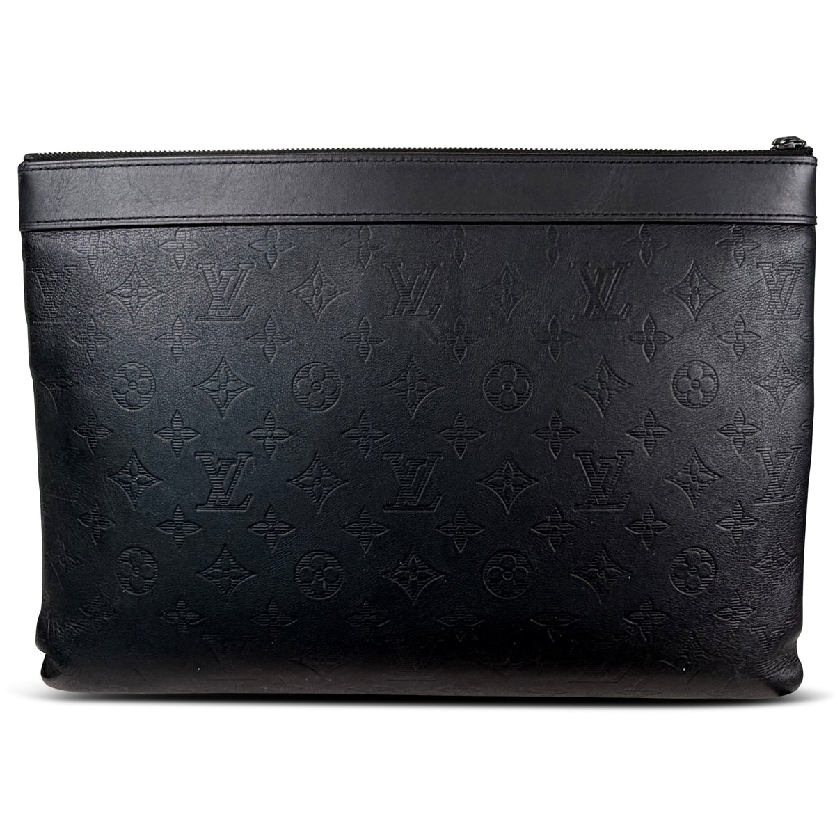 LOUIS VUITTON CLUTCH POCHETTE DISCOVERY SHADOW MONOGRAM | PRE OWNED