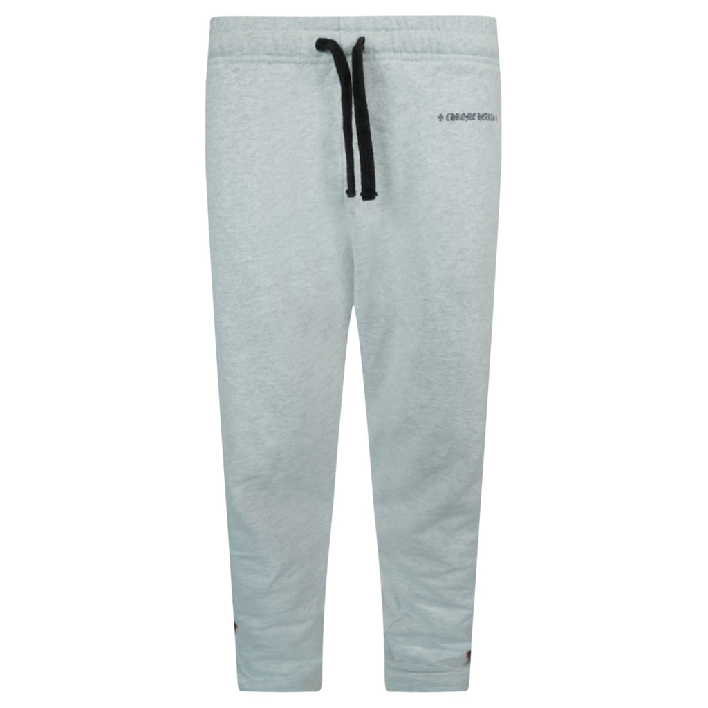 CHROME HEARTS GREY MATTY BOY TRACK PANTS - LARGE (Fit Medium) | PRE OWNED
