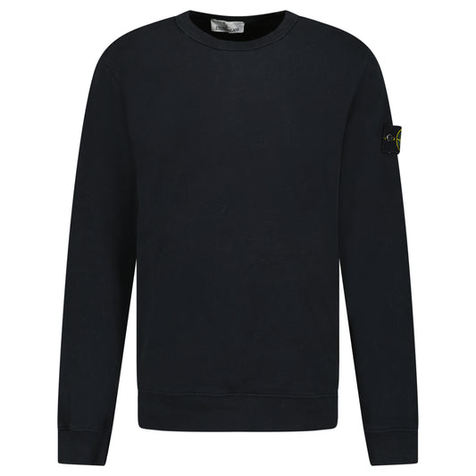 STONE ISLAND BADGE SWEATSHIRT - LARGE