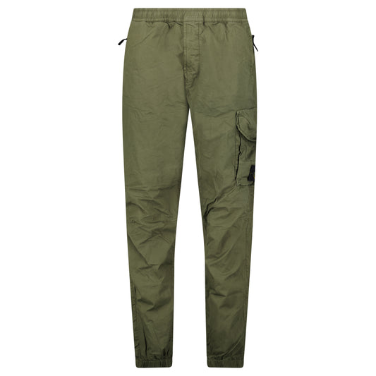 STONE ISLAND COMPASS CARGO TROUSERS KHAKI - 34W / 32L