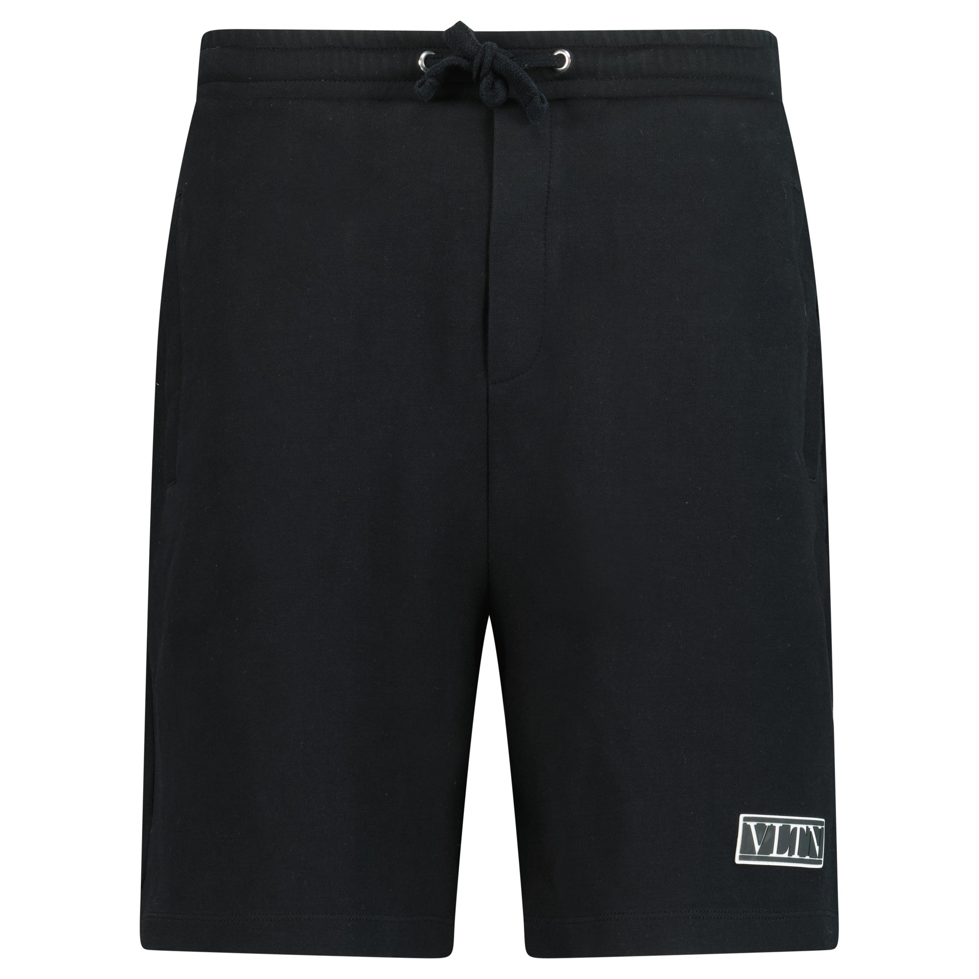 VALENTINO BLACK TRACK SHORTS - SMALL (Fit size Large)