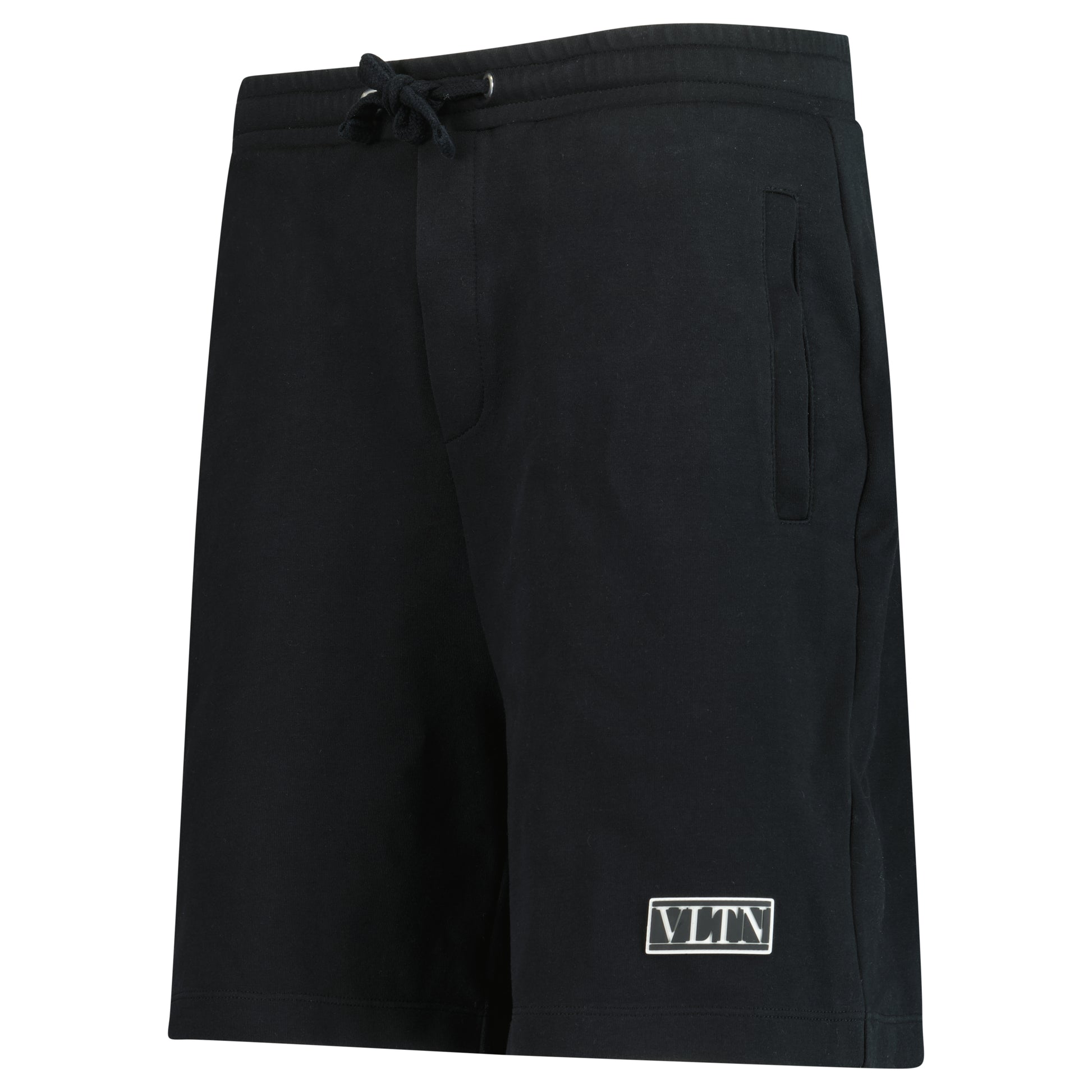 VALENTINO BLACK TRACK SHORTS - SMALL (Fit size Large)