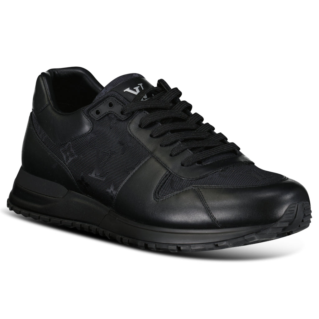 LOUIS VUITTON RUNAWAY TRAINERS BLACK - UK 9 (Fits 10) | PRE OWNED