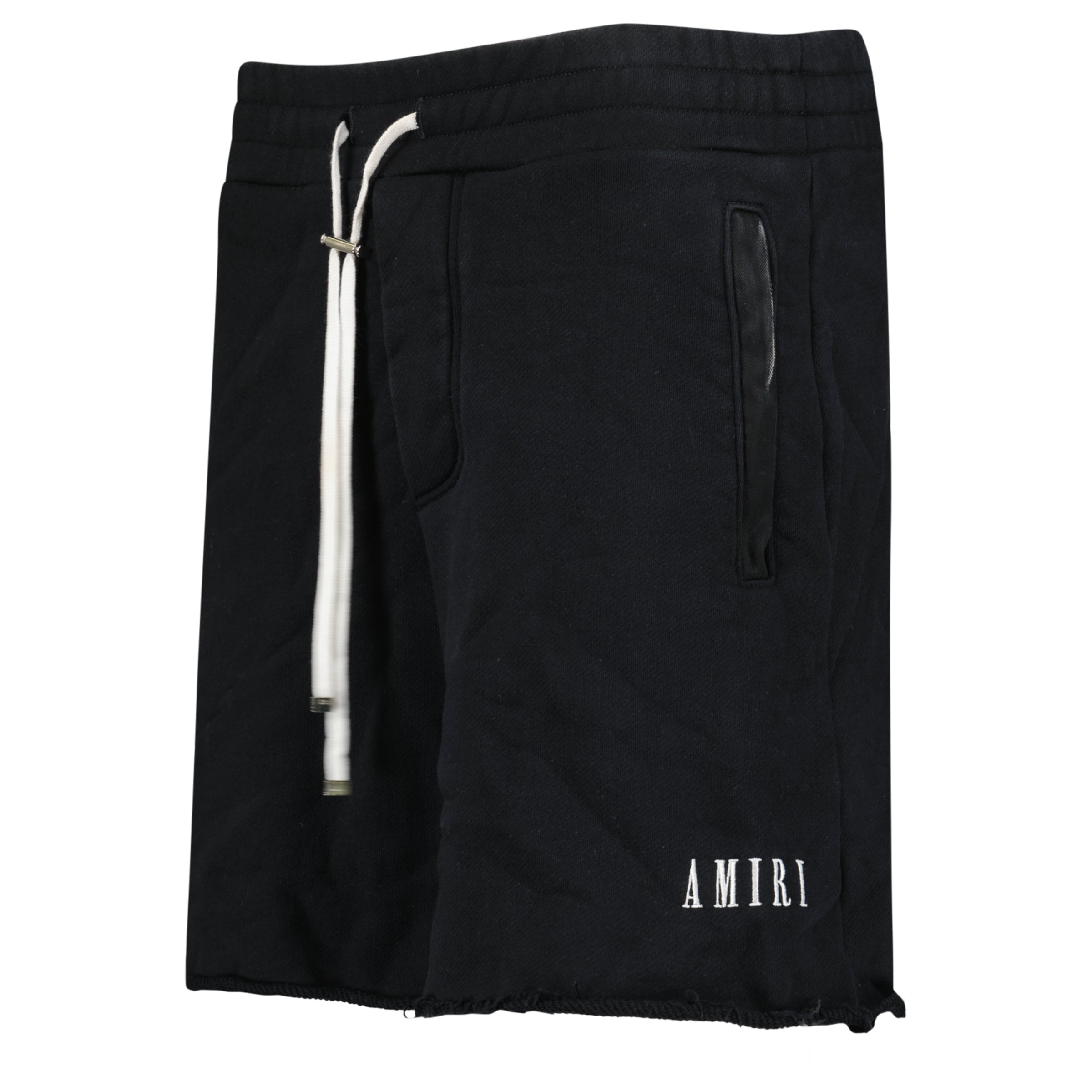AMIRI BLACK TRACK SHORTS - SMALL | PRE OWNED