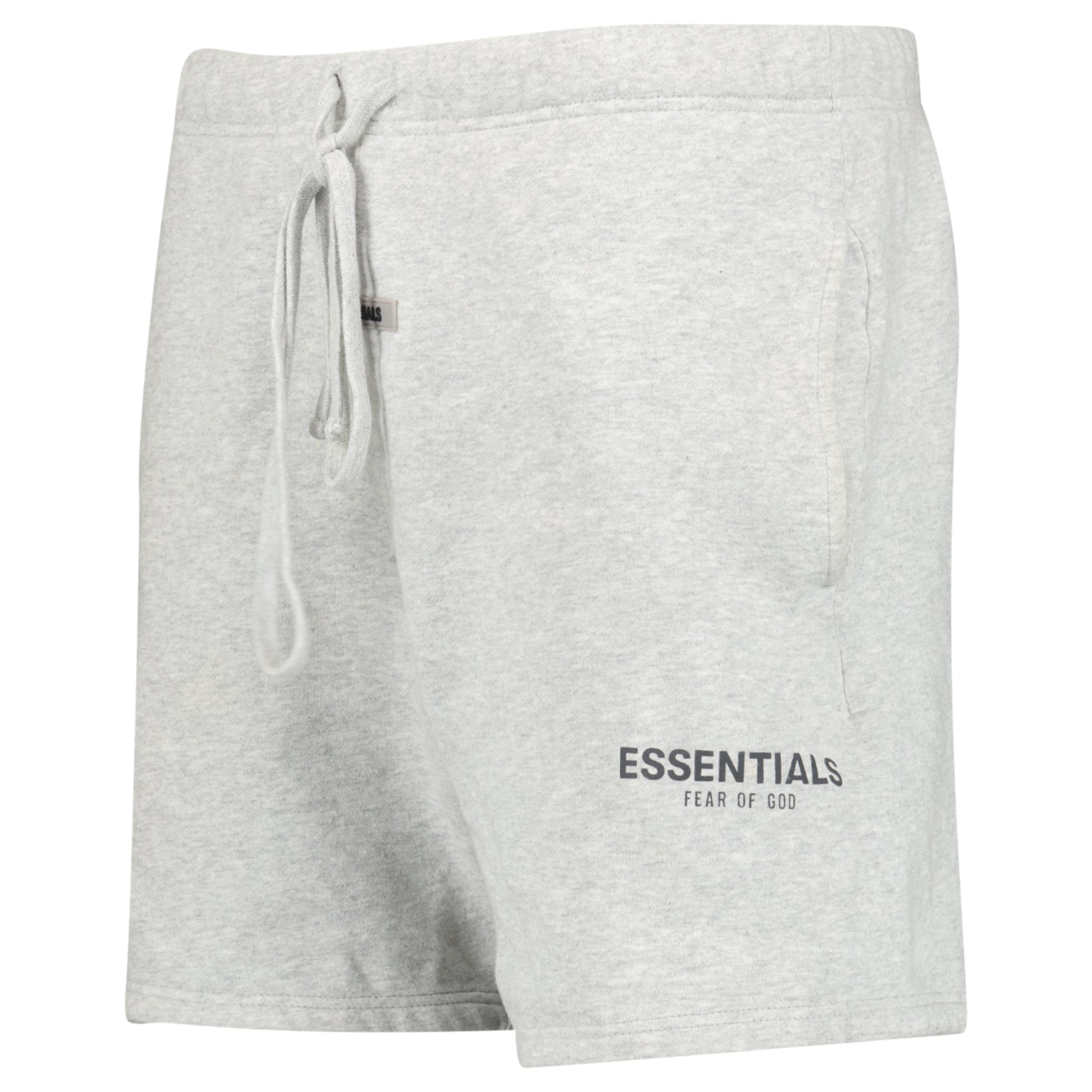 ESSENTIALS FEAR OF GOD TRACK SHORTS GREY - SMALL (Fits Medium) | PRE OWNED