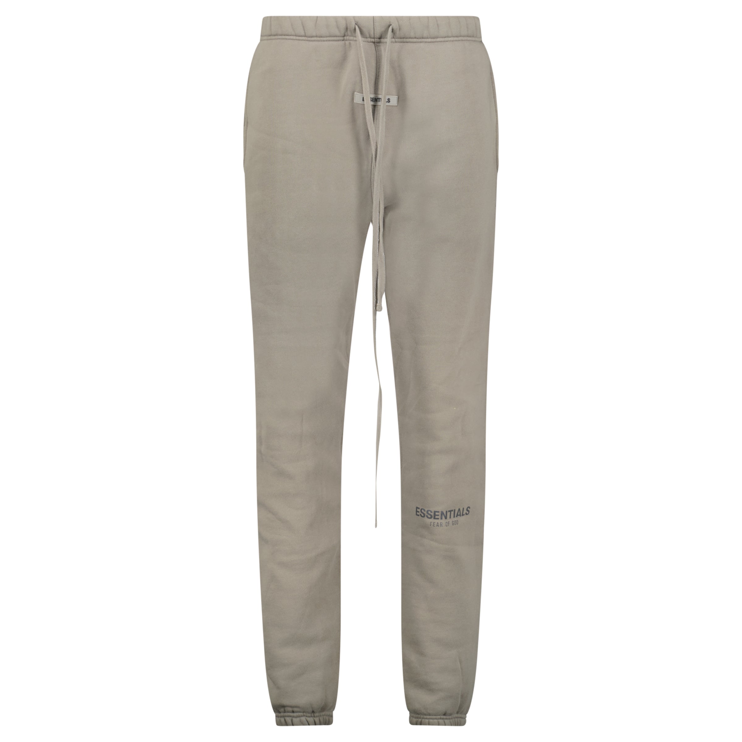 ESSENTIALS FEAR OF GOD TRACK BOTTOMS OLIVE - SMALL | PRE OWNED